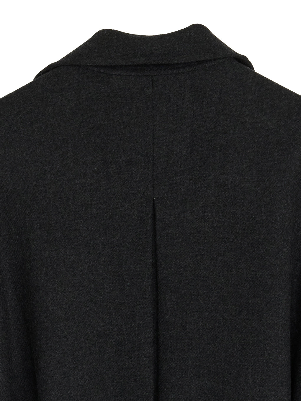 DRAPE COLLAR WOOL RIVER COAT
