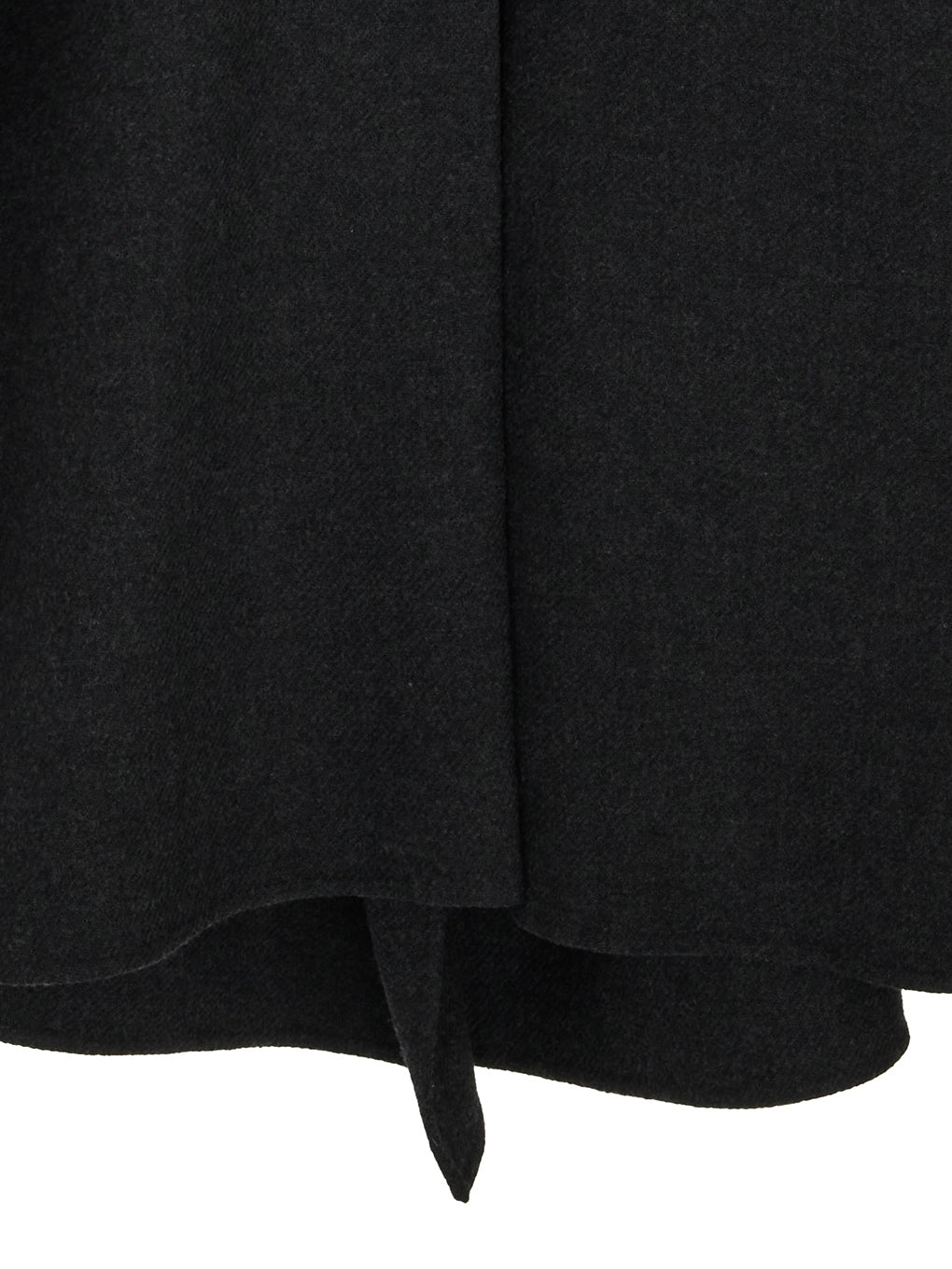 DRAPE COLLAR WOOL RIVER COAT