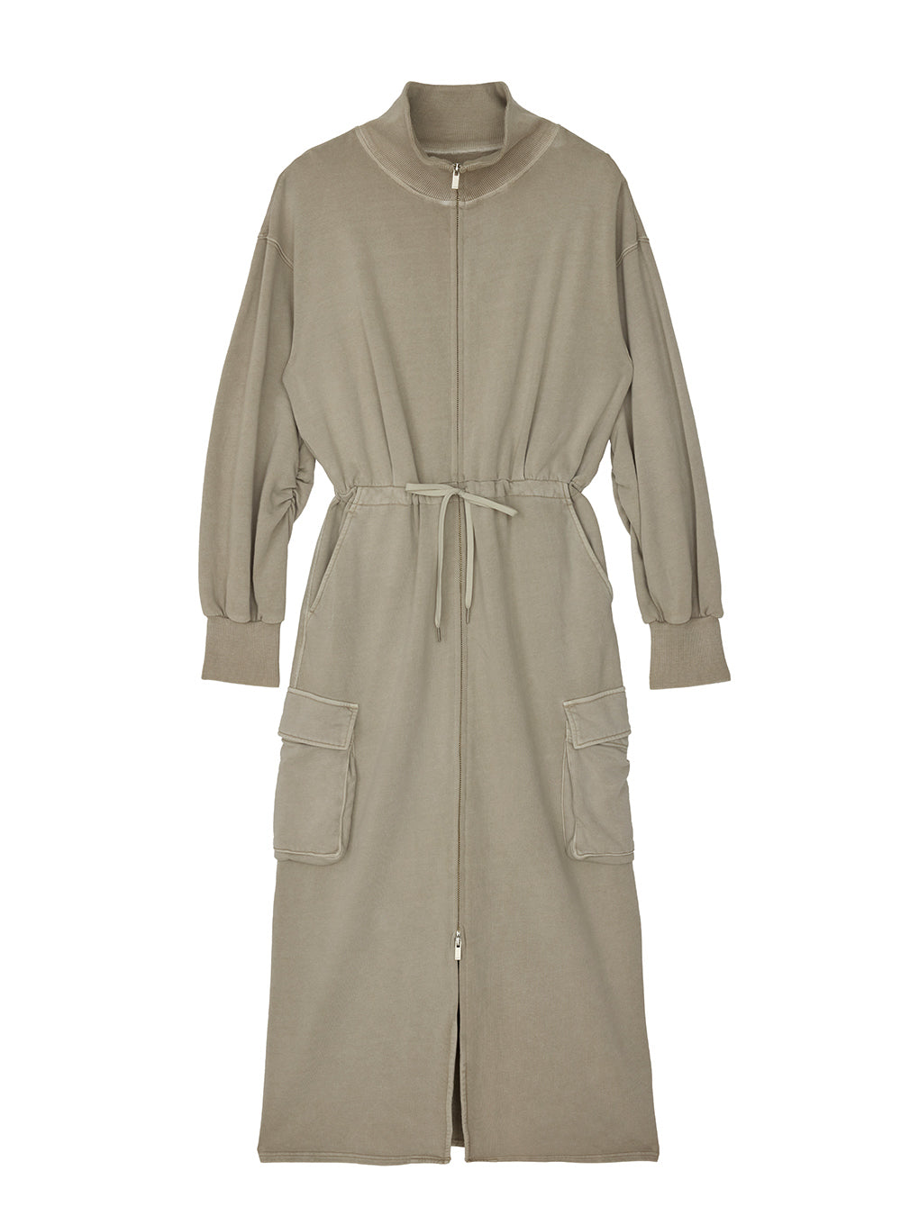 2WAY NECK LOOSE SWEAT DRESS
