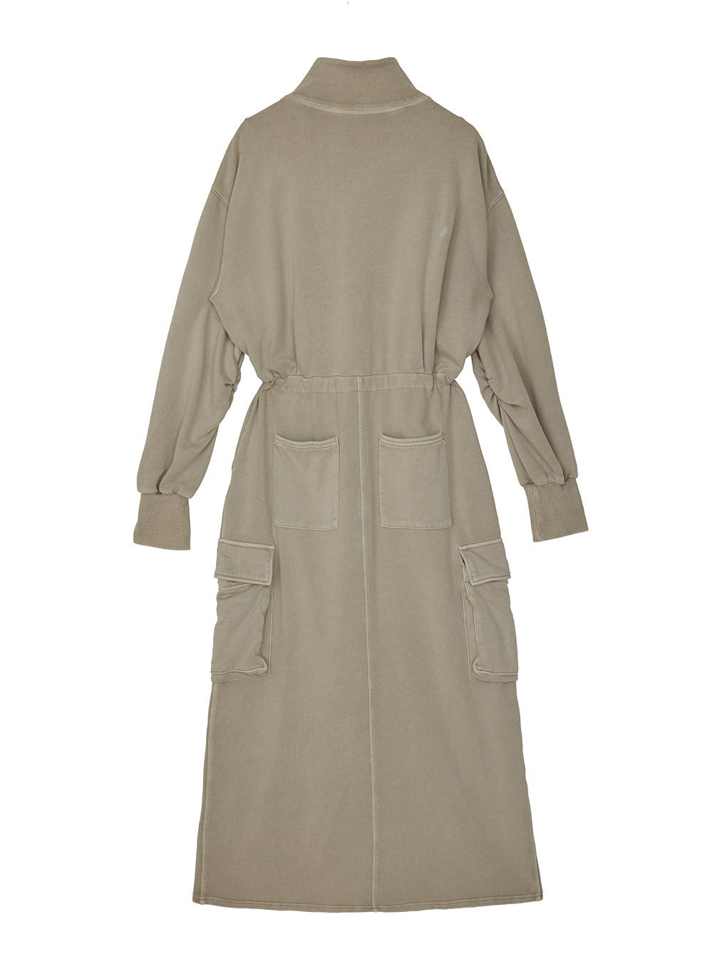 2WAY NECK LOOSE SWEAT DRESS