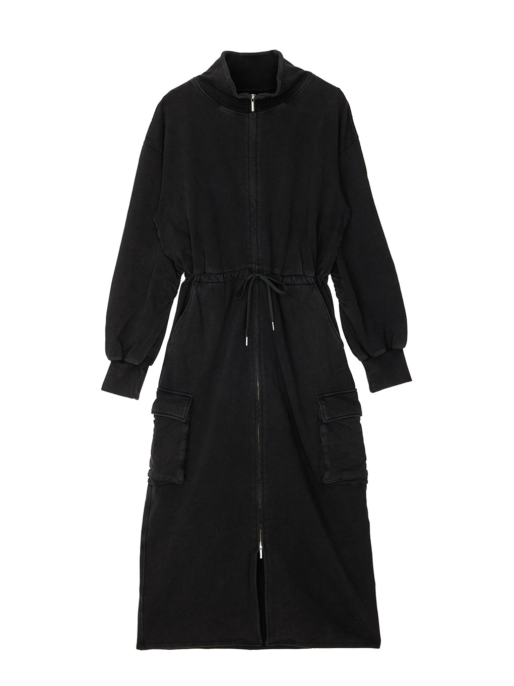 2WAY NECK LOOSE SWEAT DRESS