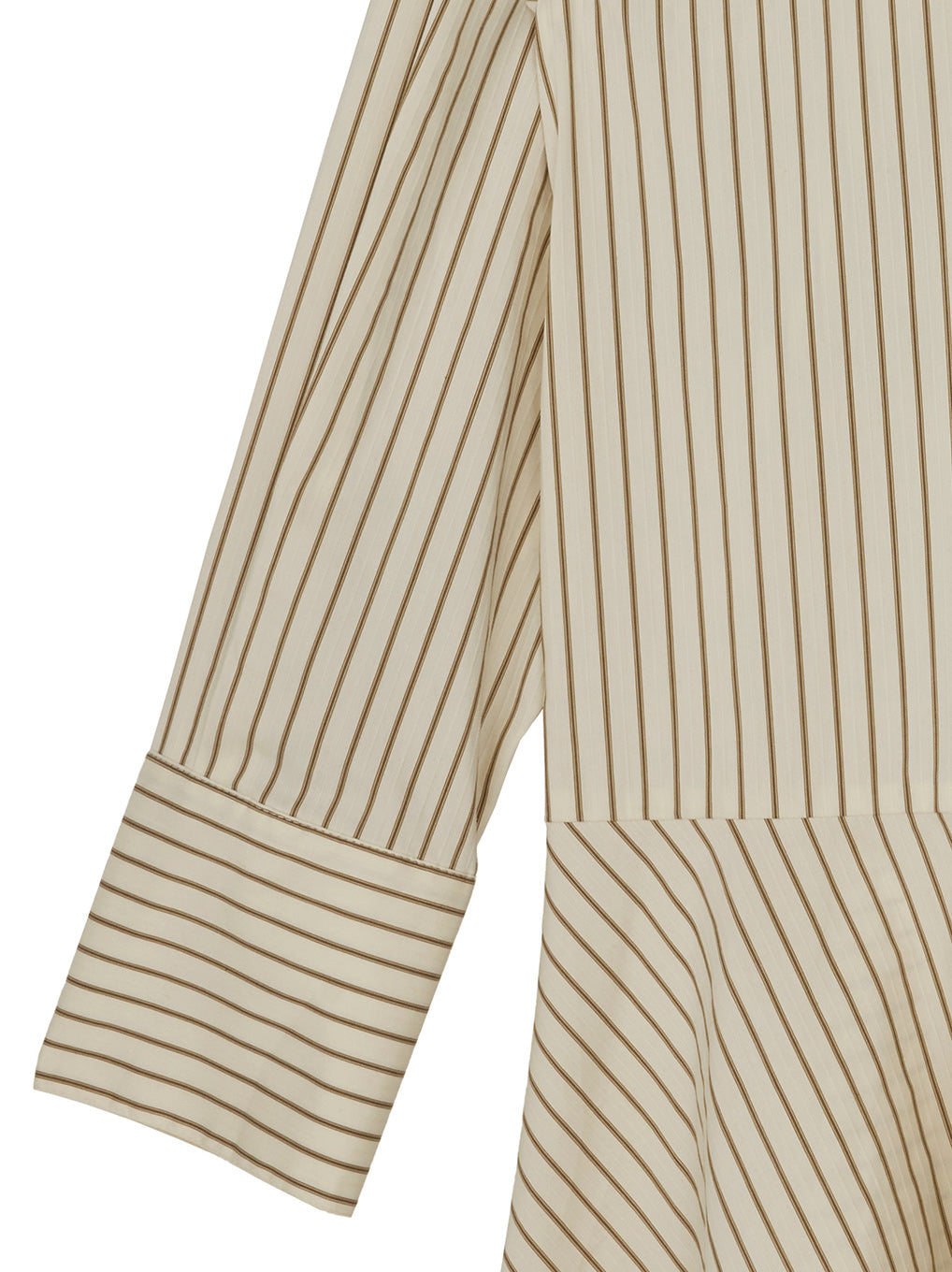 LOW WAIST FLARE SHIRT