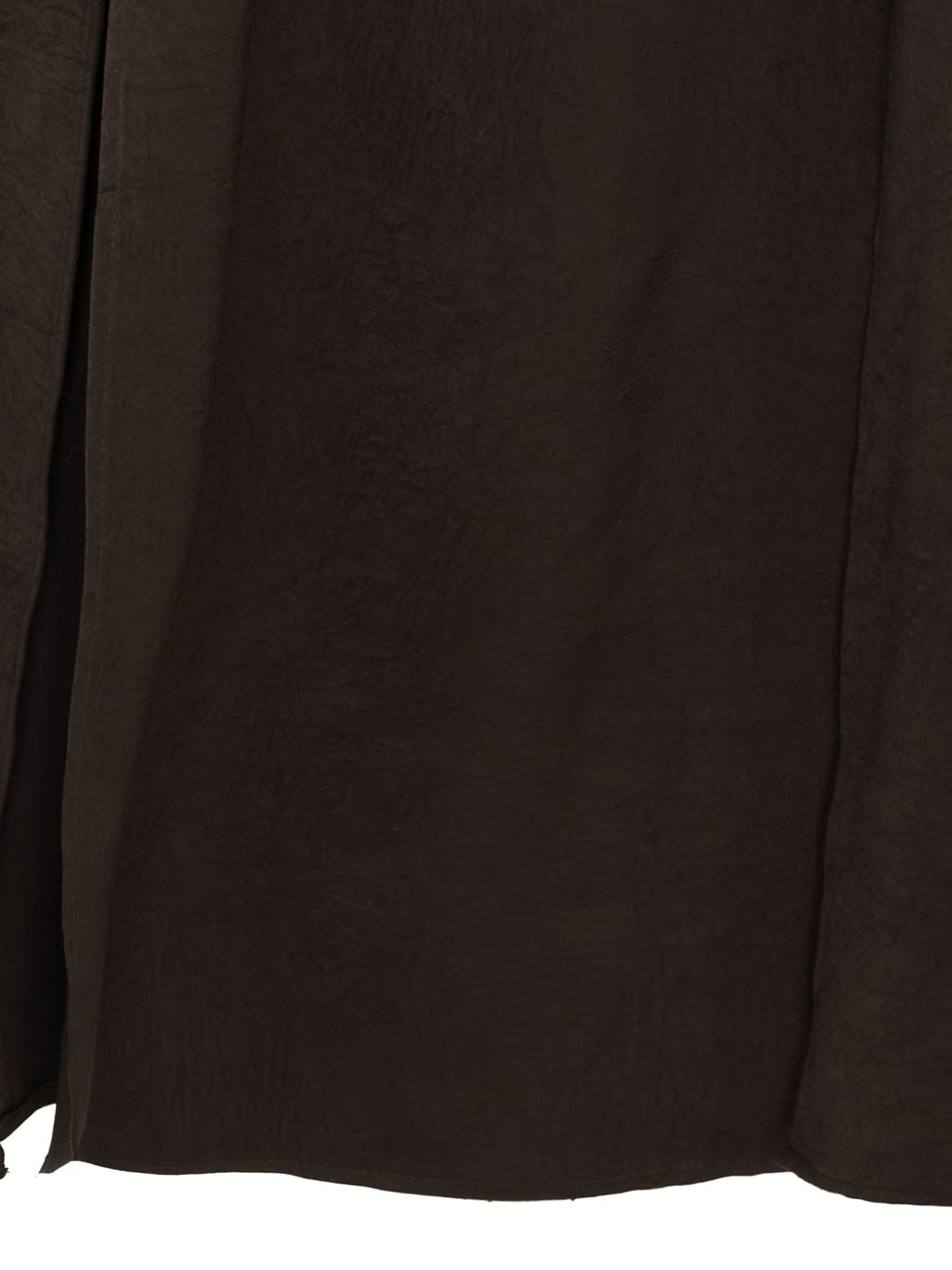 CRUSHED SATIN ARRANGE CORD SKIRT