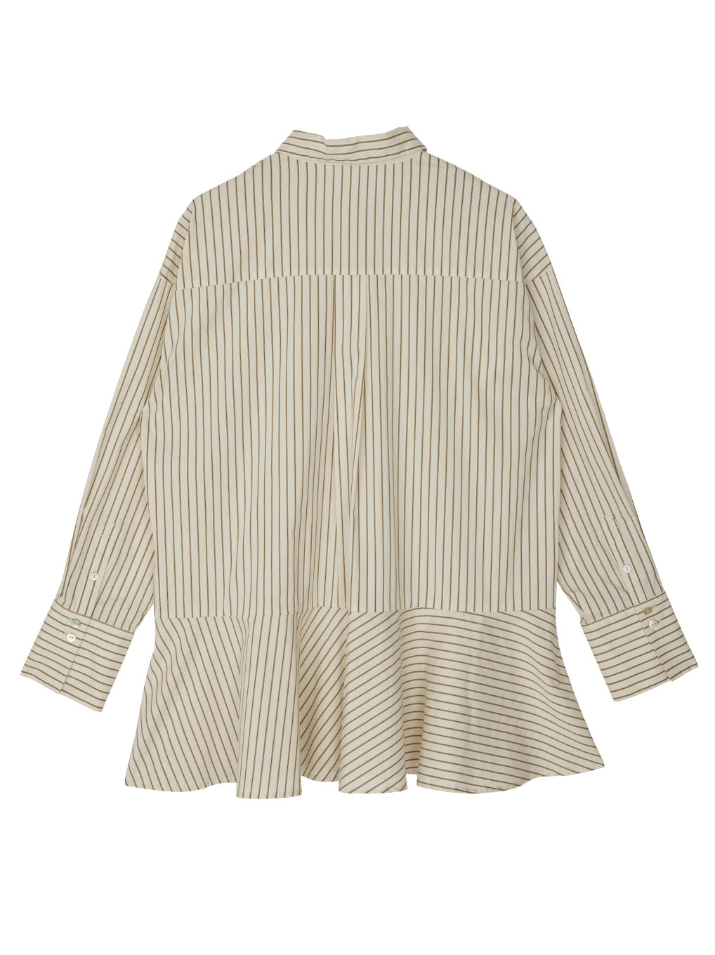 LOW WAIST FLARE SHIRT