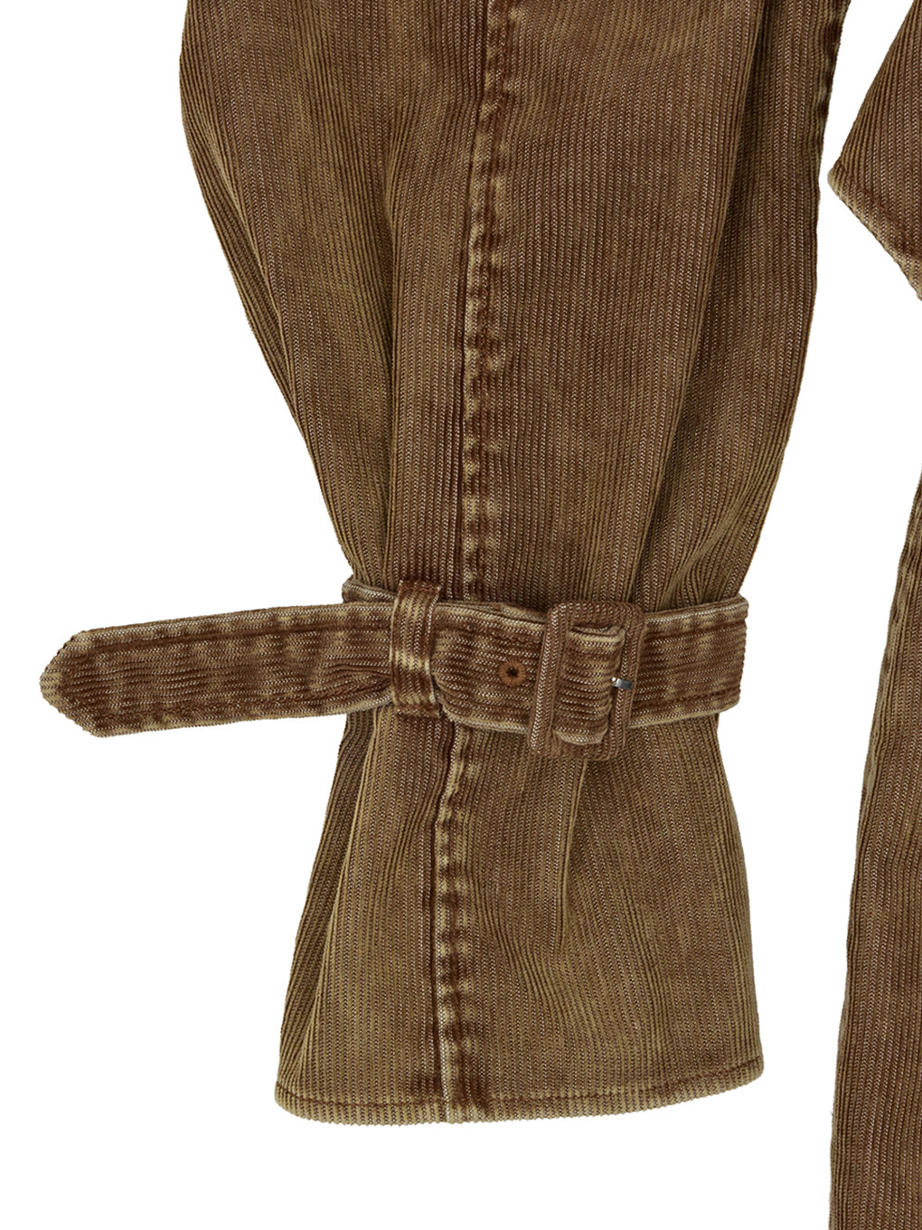 TRENCH LIKE CORDUROY DRESS