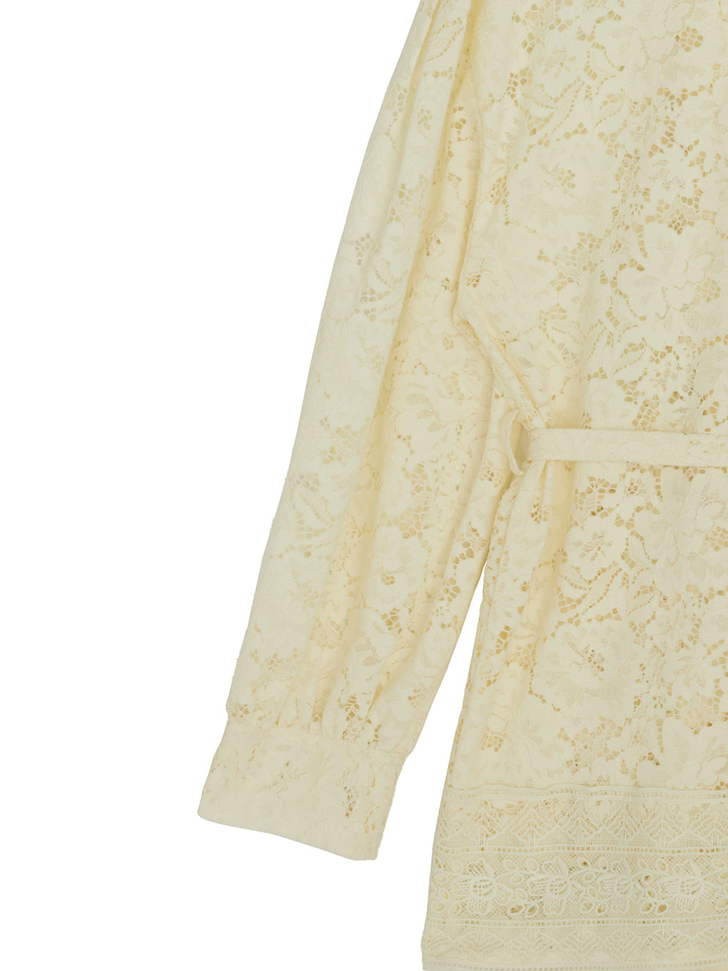 TUCK SLEEVE LACE JACKET