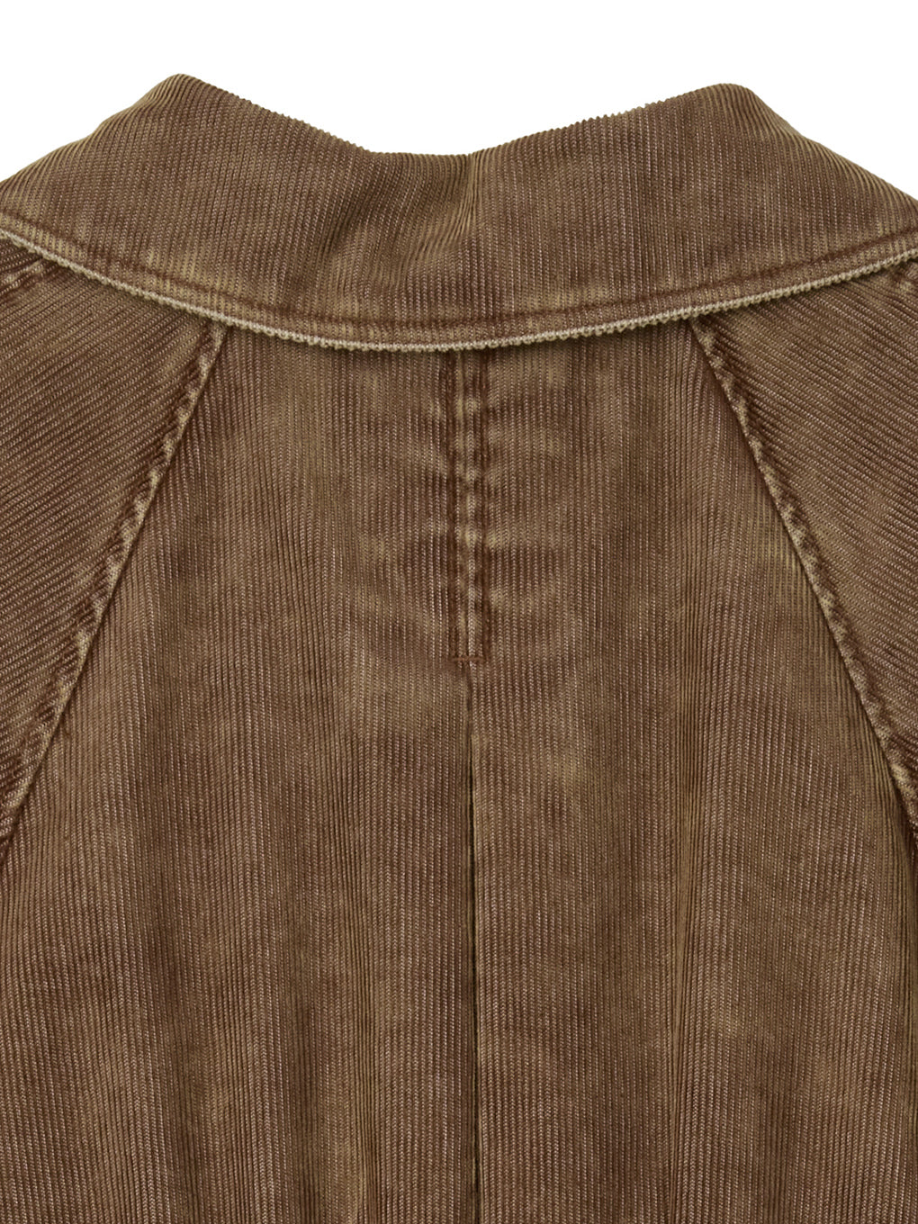 TRENCH LIKE CORDUROY DRESS