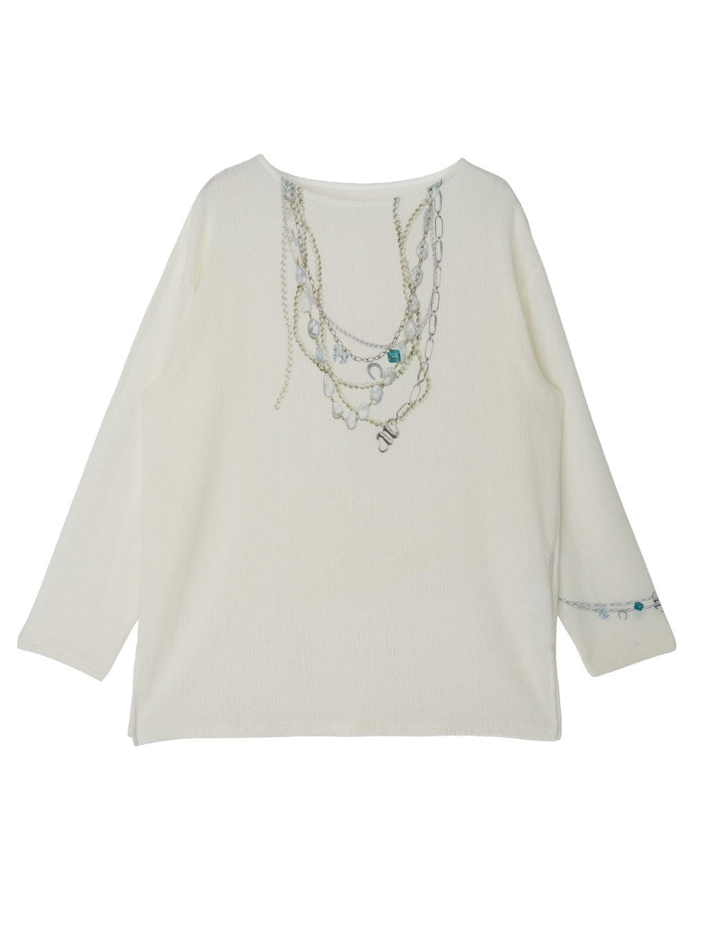 JEWELRY TROMPE L`OEIL TEE