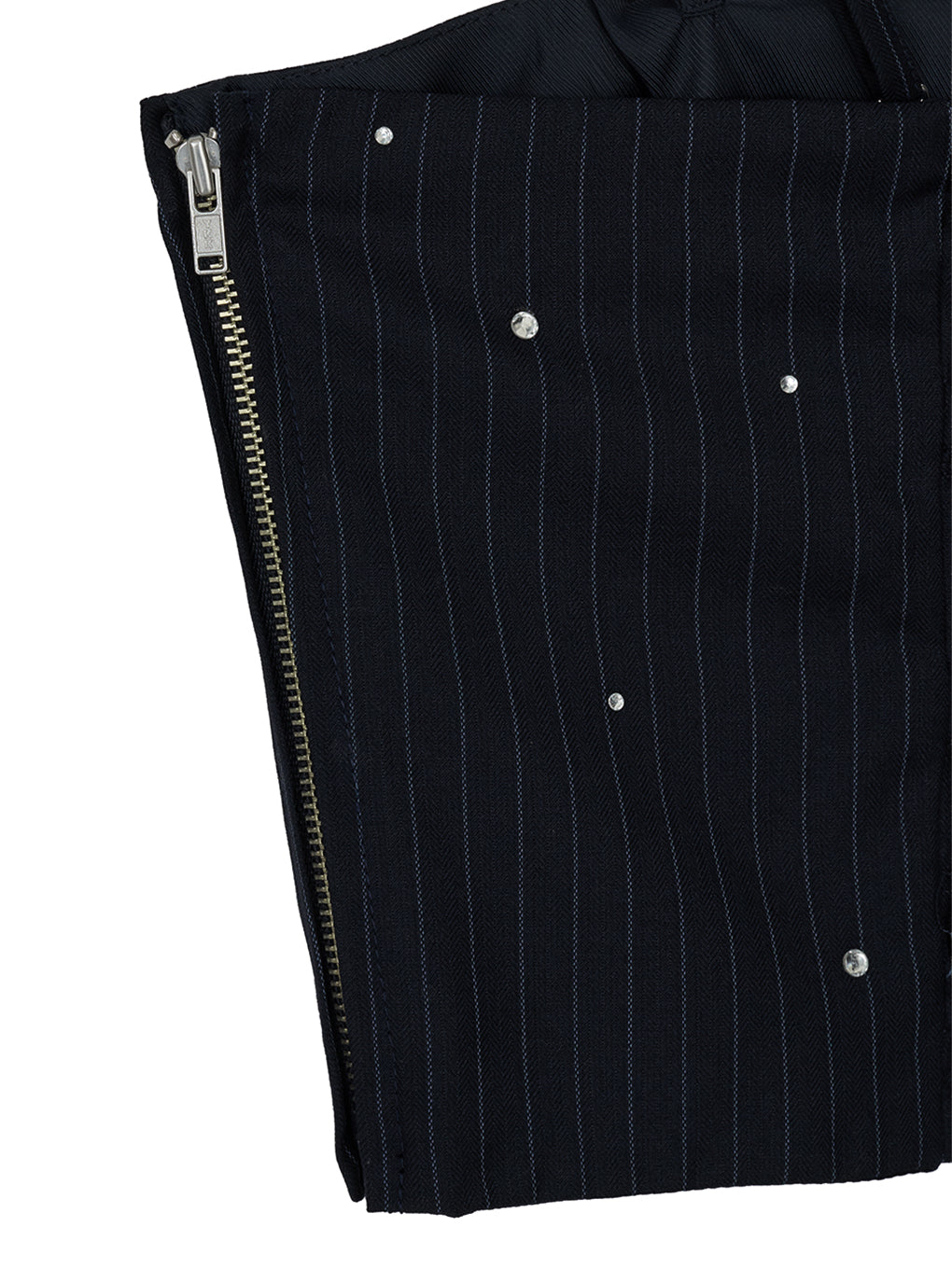 HOTFIX PINSTRIPE BUSTIER SET PANTS