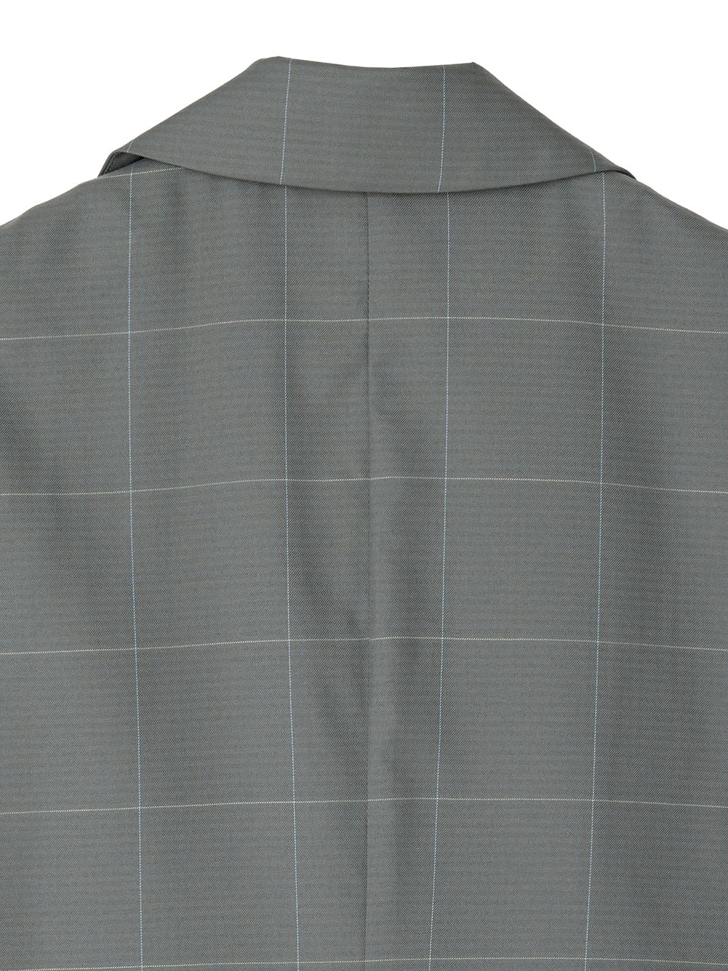 YARN DYED CHECK LAYERED VEST SHIRT