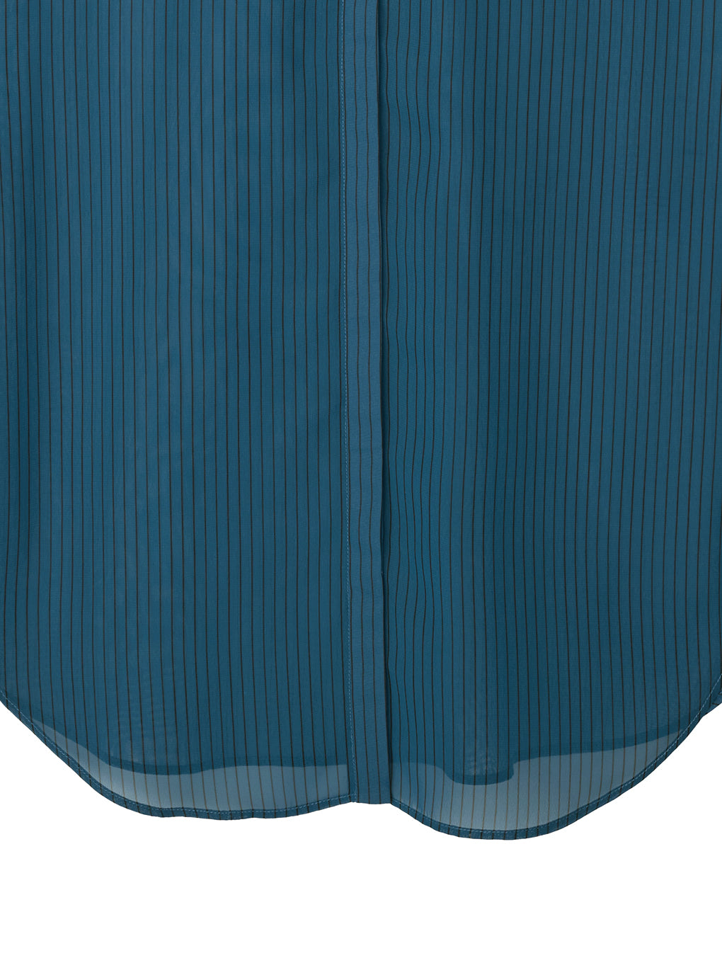 SHEER STRIPE LONG SHIRT