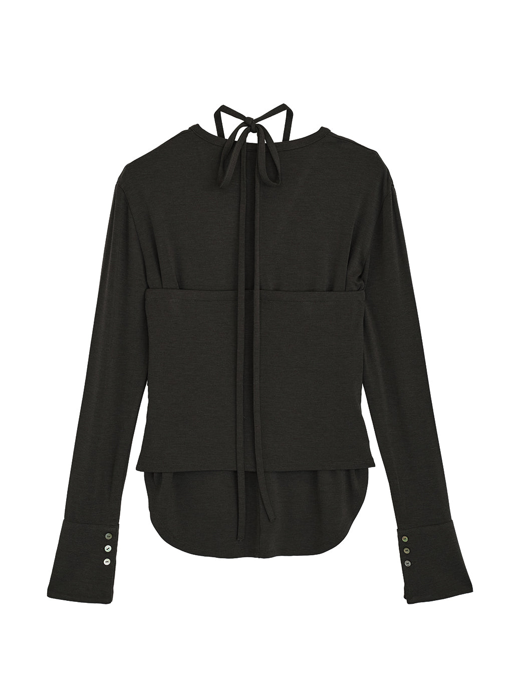 RELAX CUT TOP WITH 2WAY BARE TOP