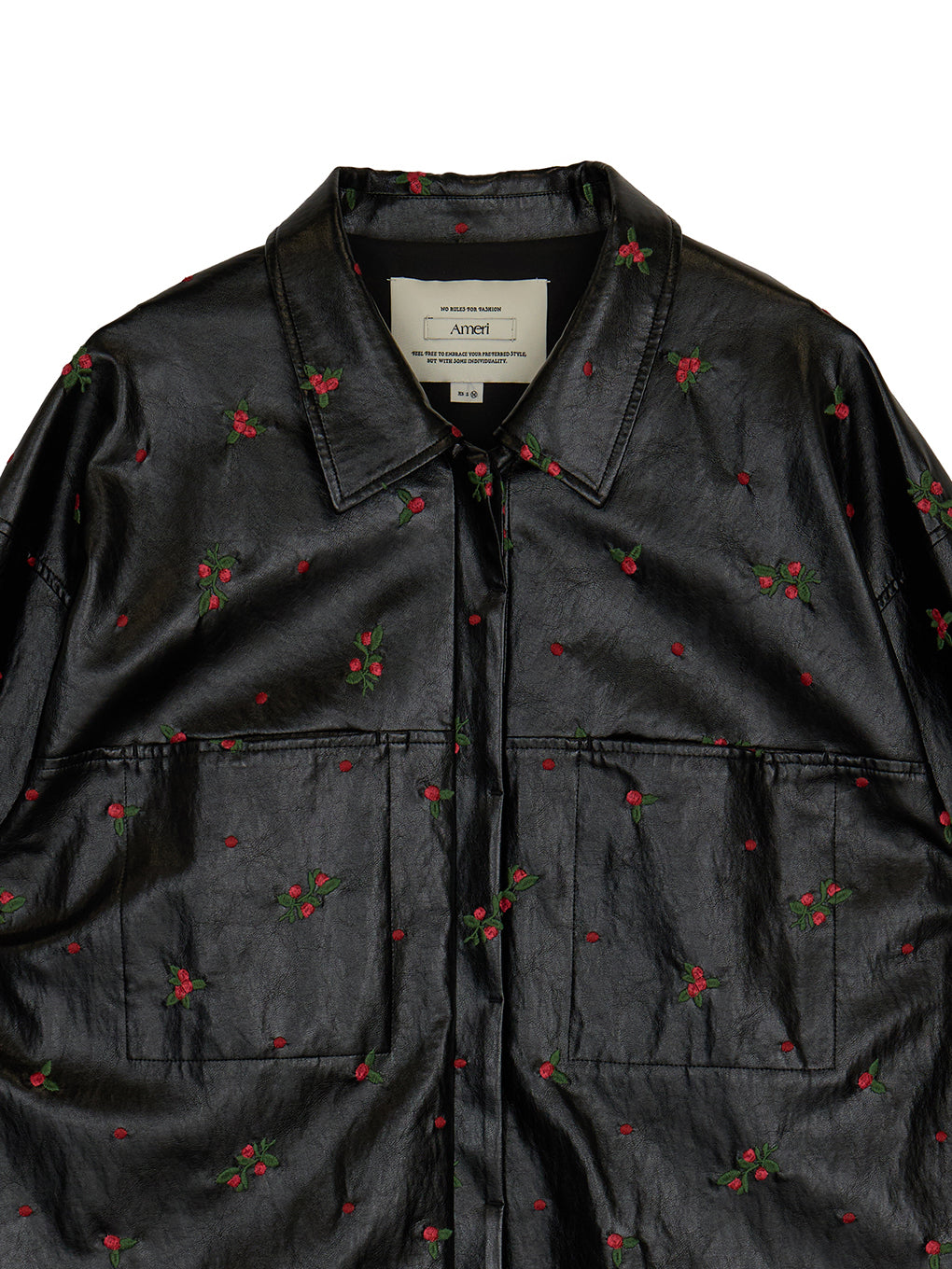 CHRISTINE EMBROIDERY SHIRT JACKET