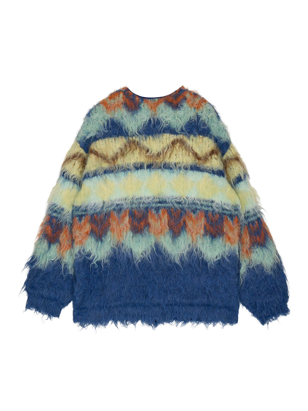 MONSTER SHAGGY LONG KNIT CARDIGAN