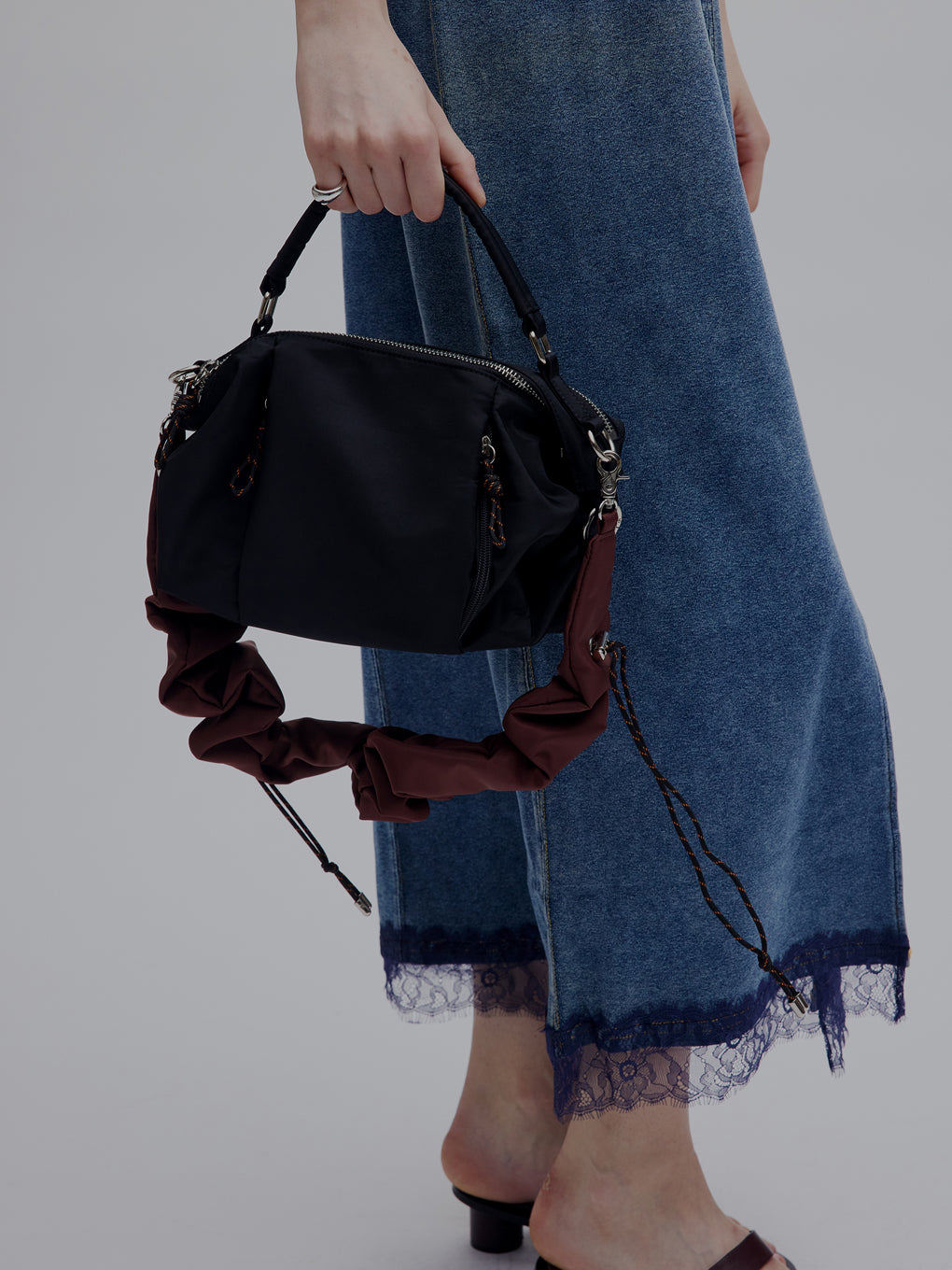 MEDI PUFFY TWIN FORM NYLON BAG