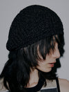 GLITTER KNIT BERET