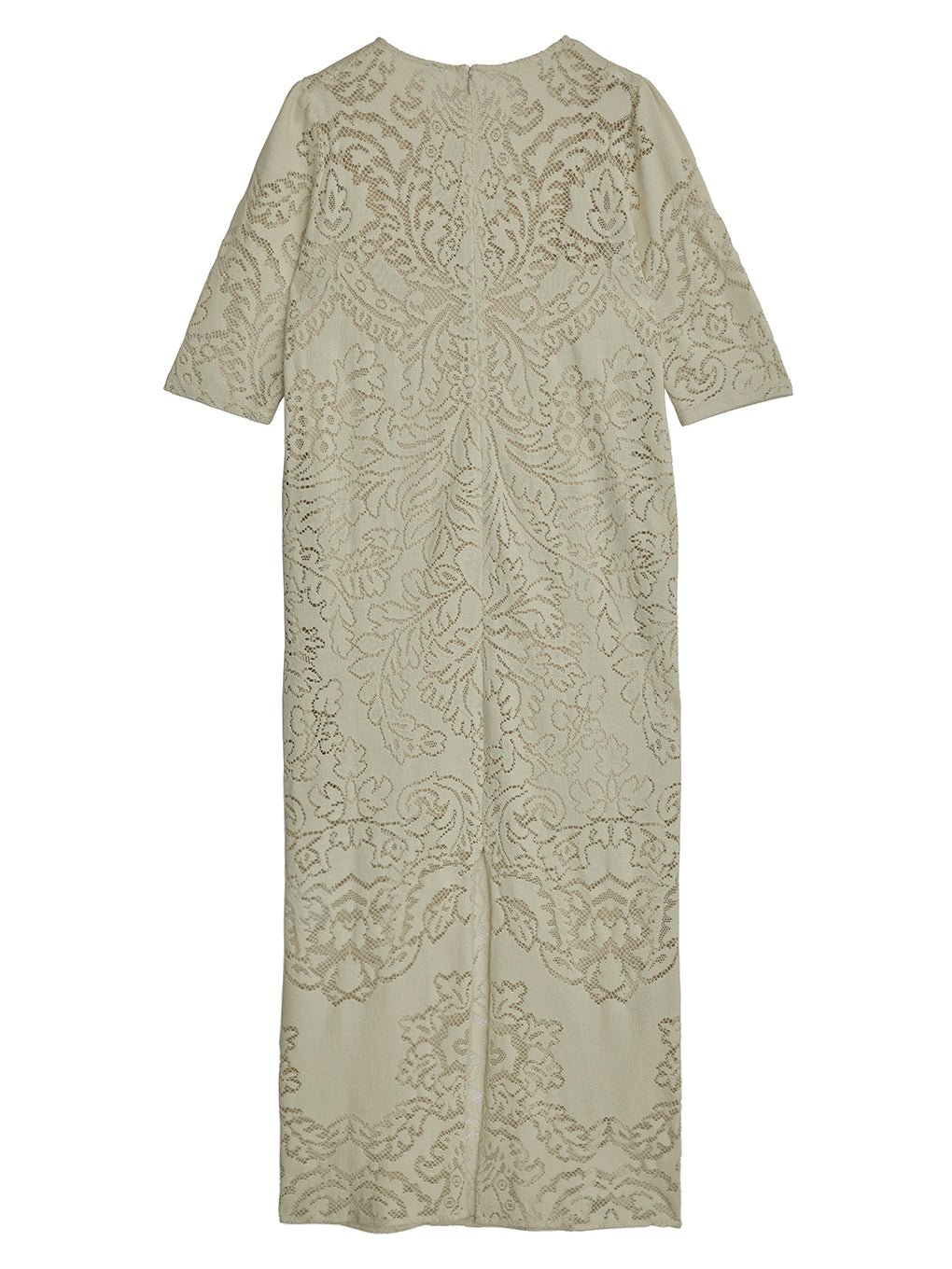 JACQUARD RUSSELL LACE DRESS