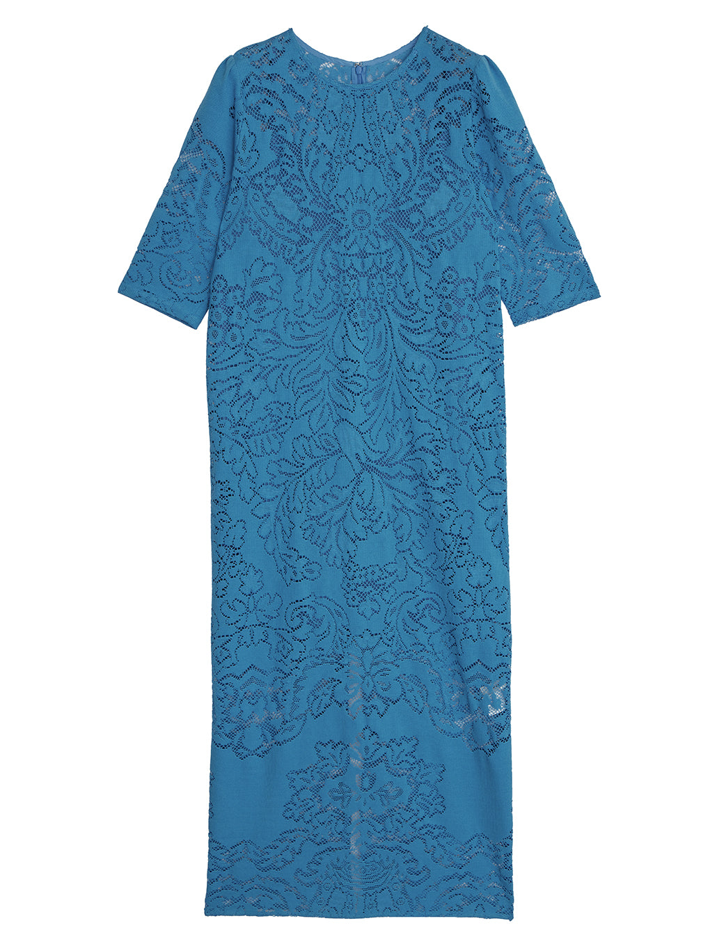 JACQUARD RUSSELL LACE DRESS