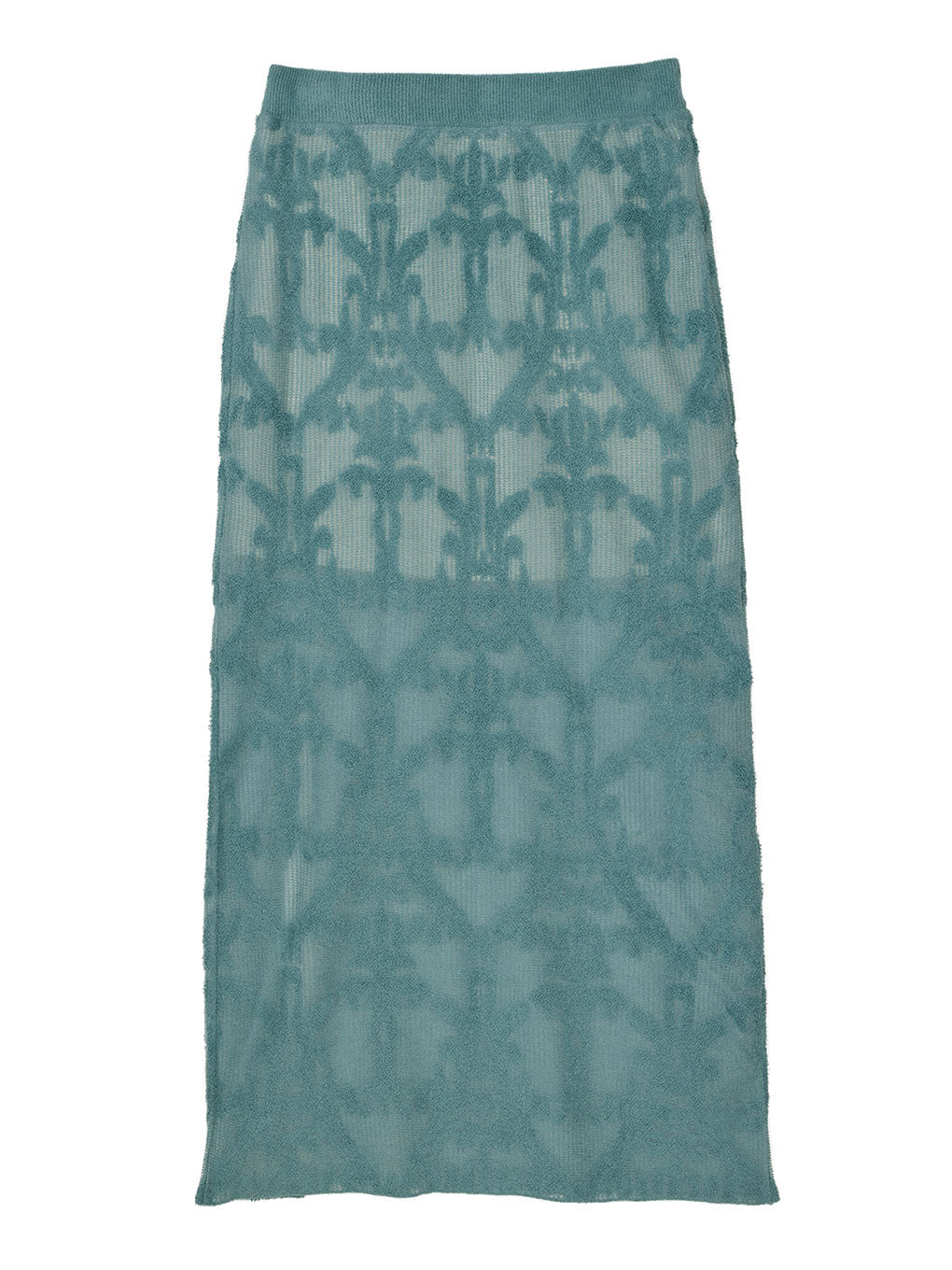 DAMASK KNIT JACQUARD SKIRT