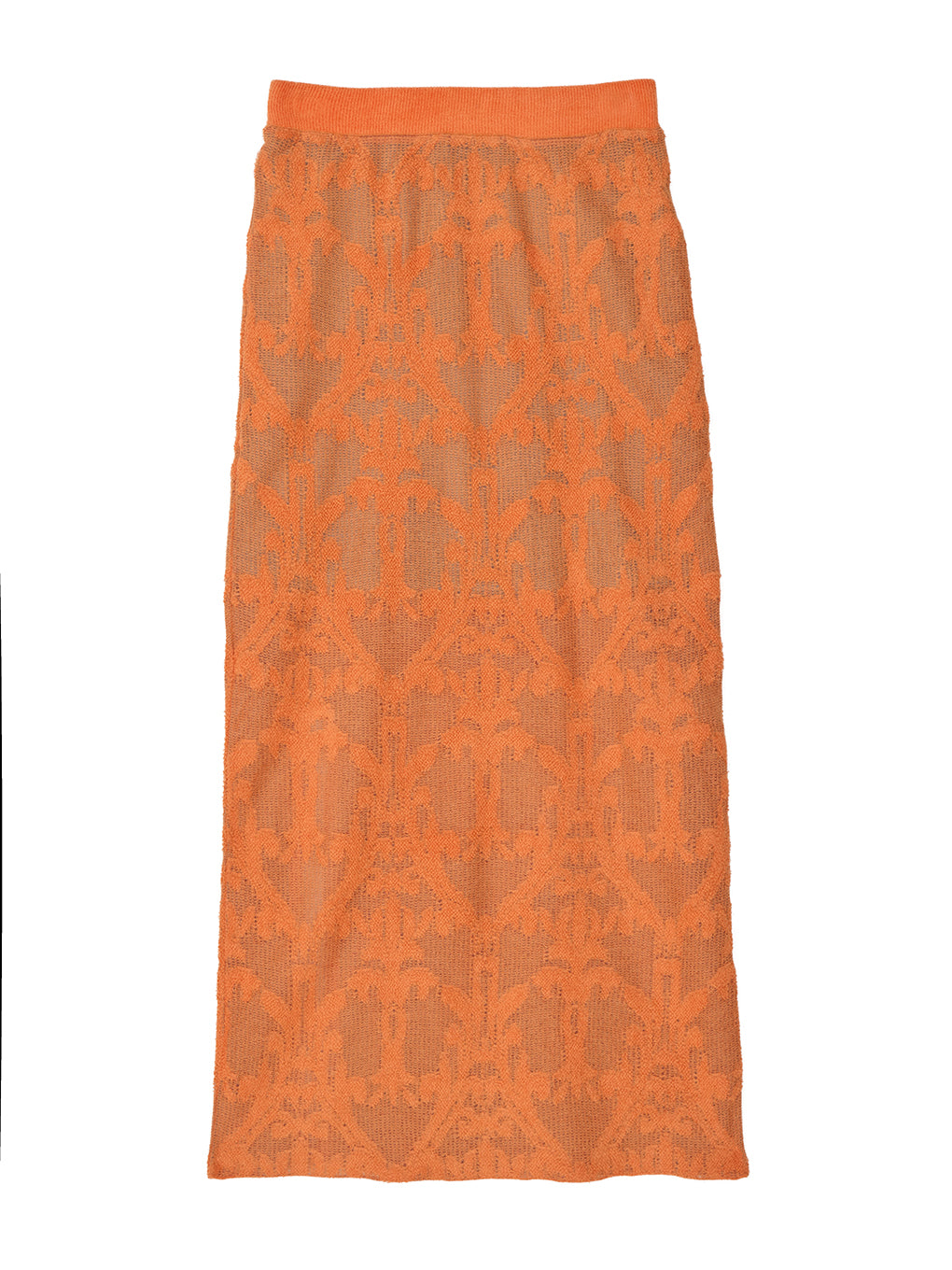 DAMASK KNIT JACQUARD SKIRT