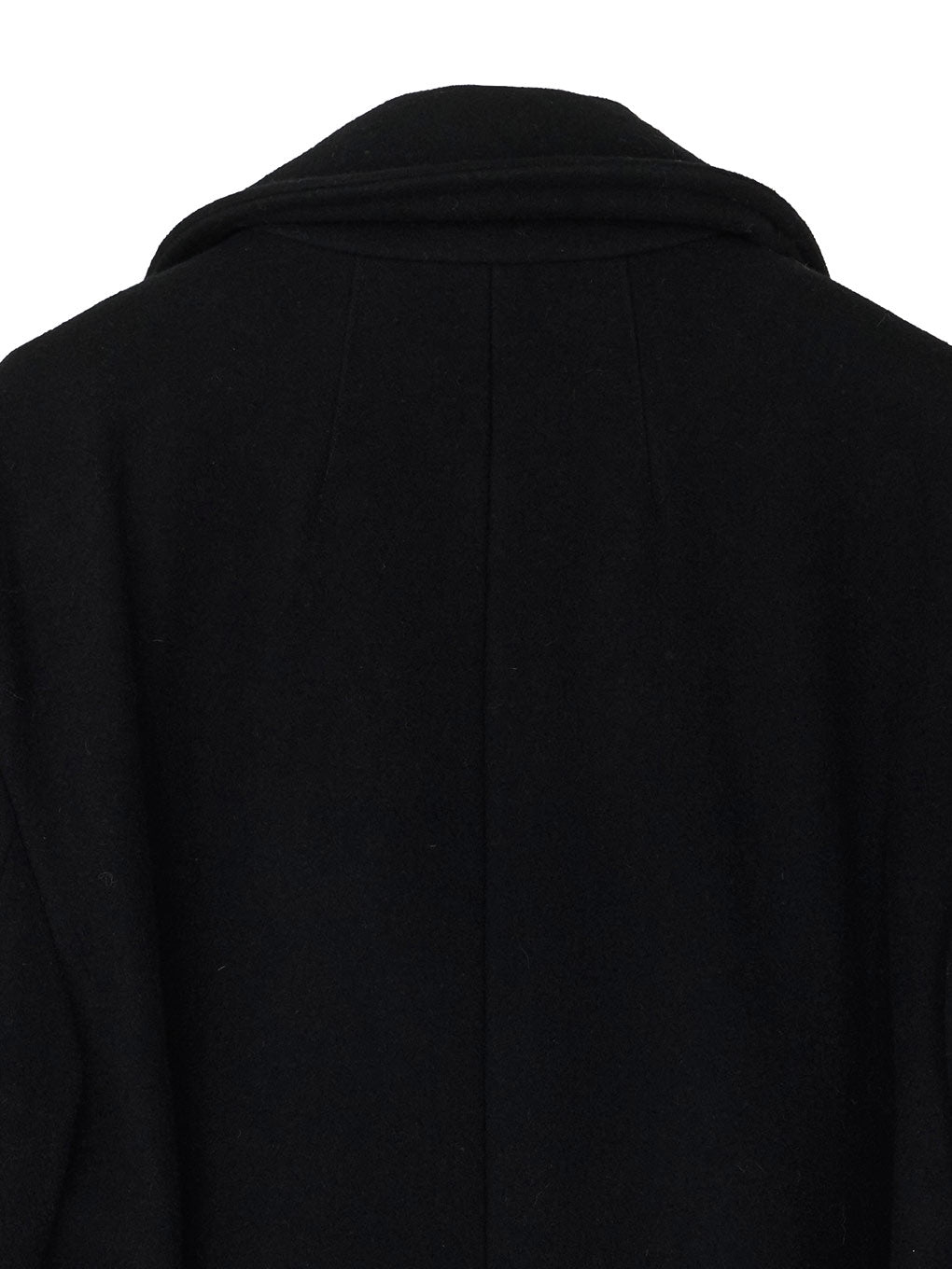 WIDE SHOULDER WOOL CHESTER COAT