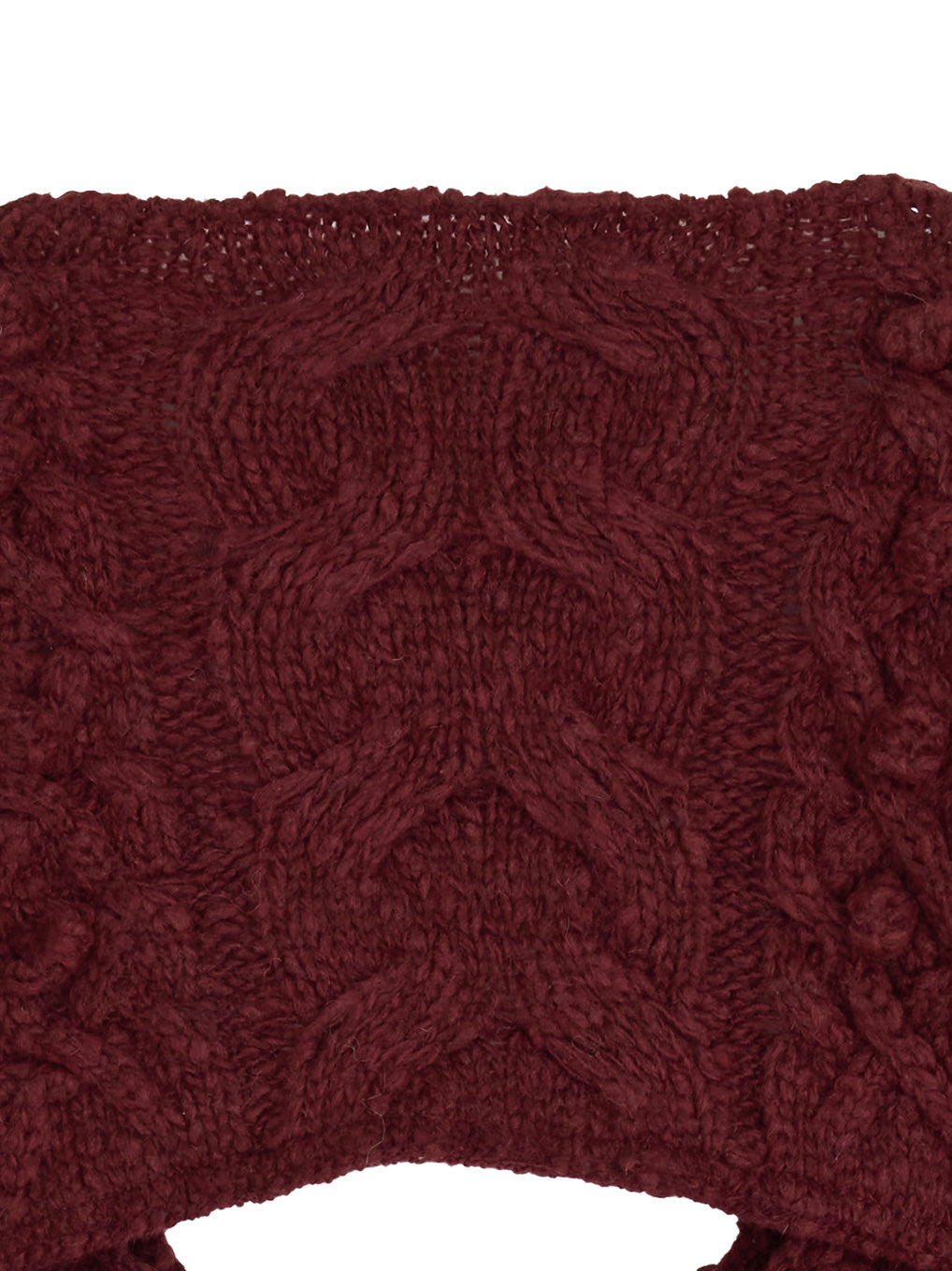 MULTI WAY CABLE KNIT MUFFLER