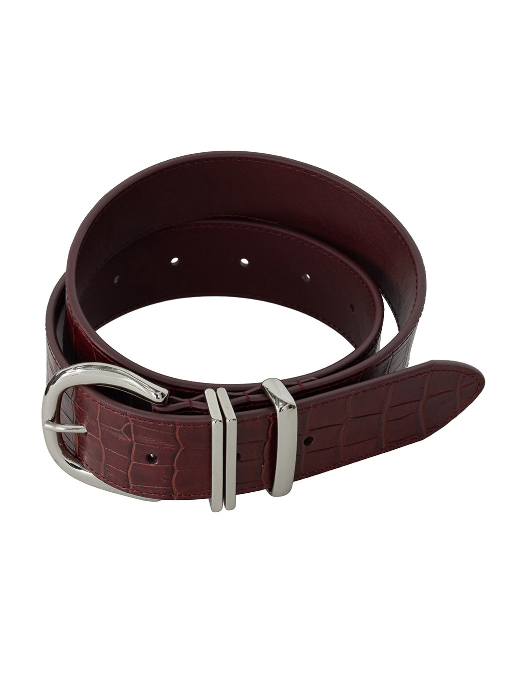 BOLD BUCKLE WIDE BELT