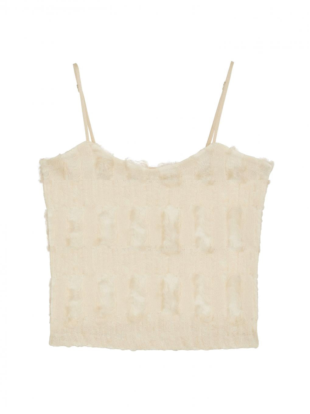 MANY WAY JACQUARD SHORT KNIT TOP