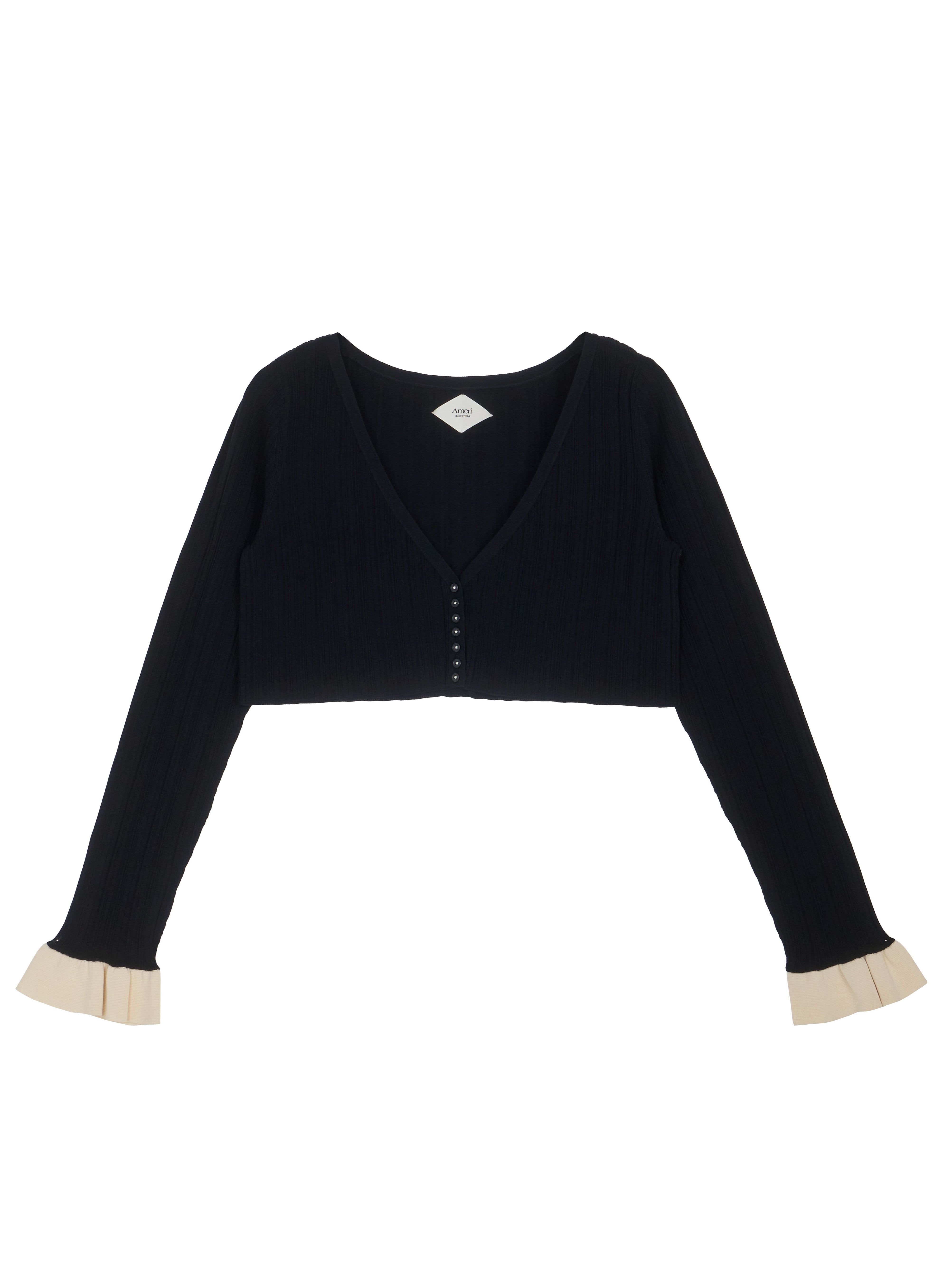 MEDI PURIPURI SHORT KNIT CARDIGAN