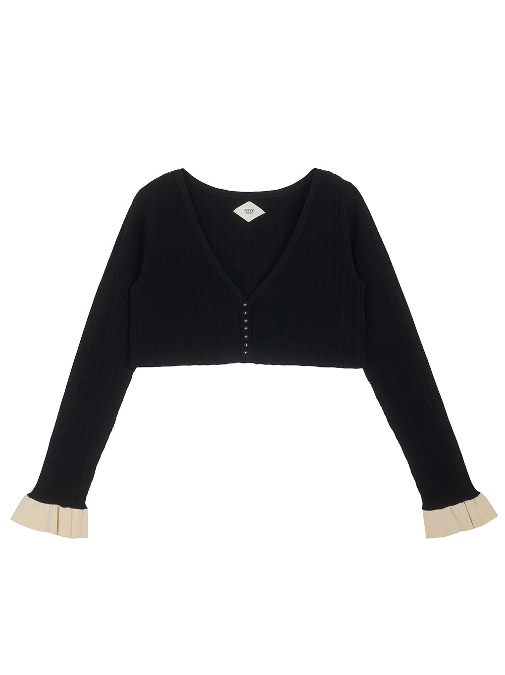 MEDI PURIPURI SHORT KNIT CARDIGAN