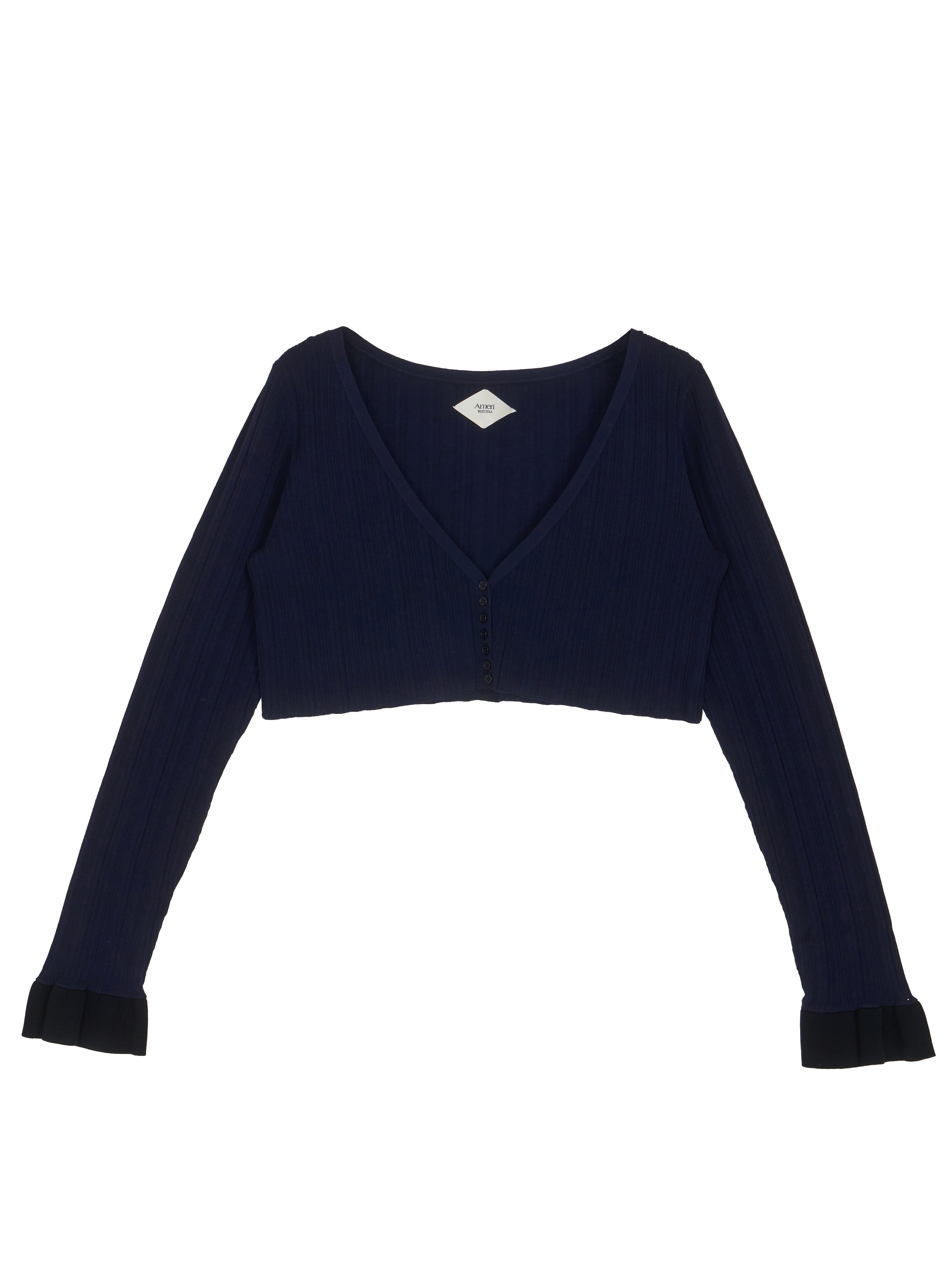 MEDI PURIPURI SHORT KNIT CARDIGAN
