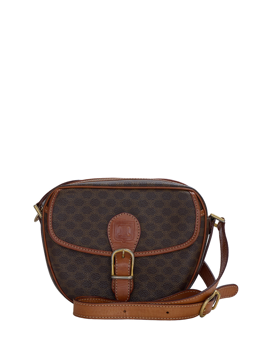 CELINEマカダム絵ショルダーバッグ