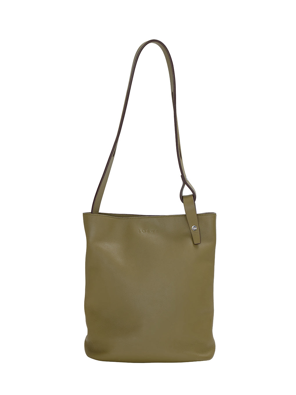 LOEWEレザーワンショルダーバッグ