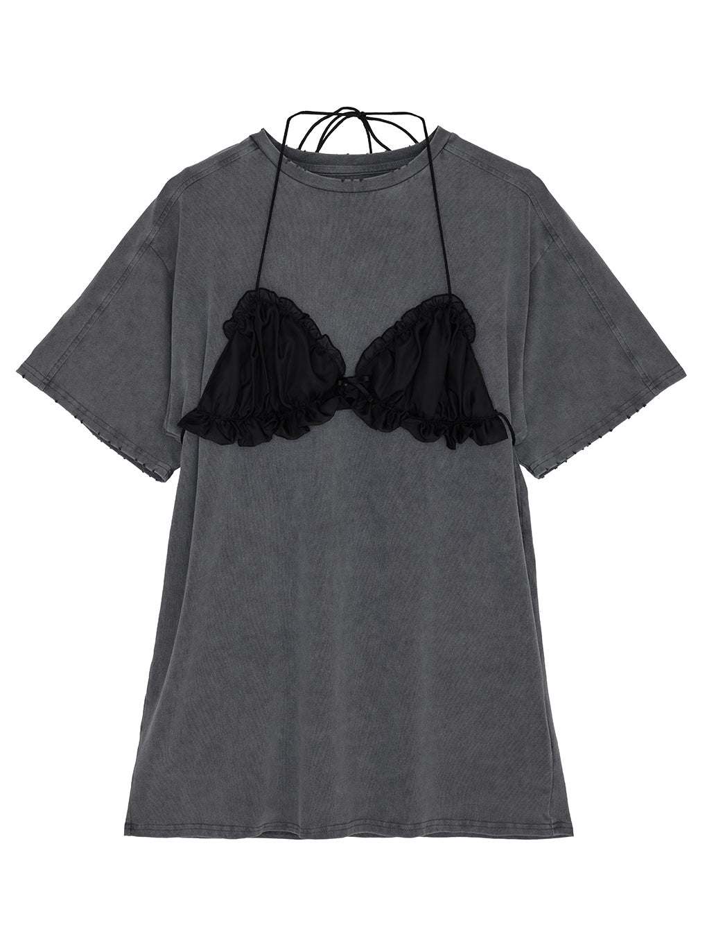 COMPACT BUSTIER DOCKING TEE