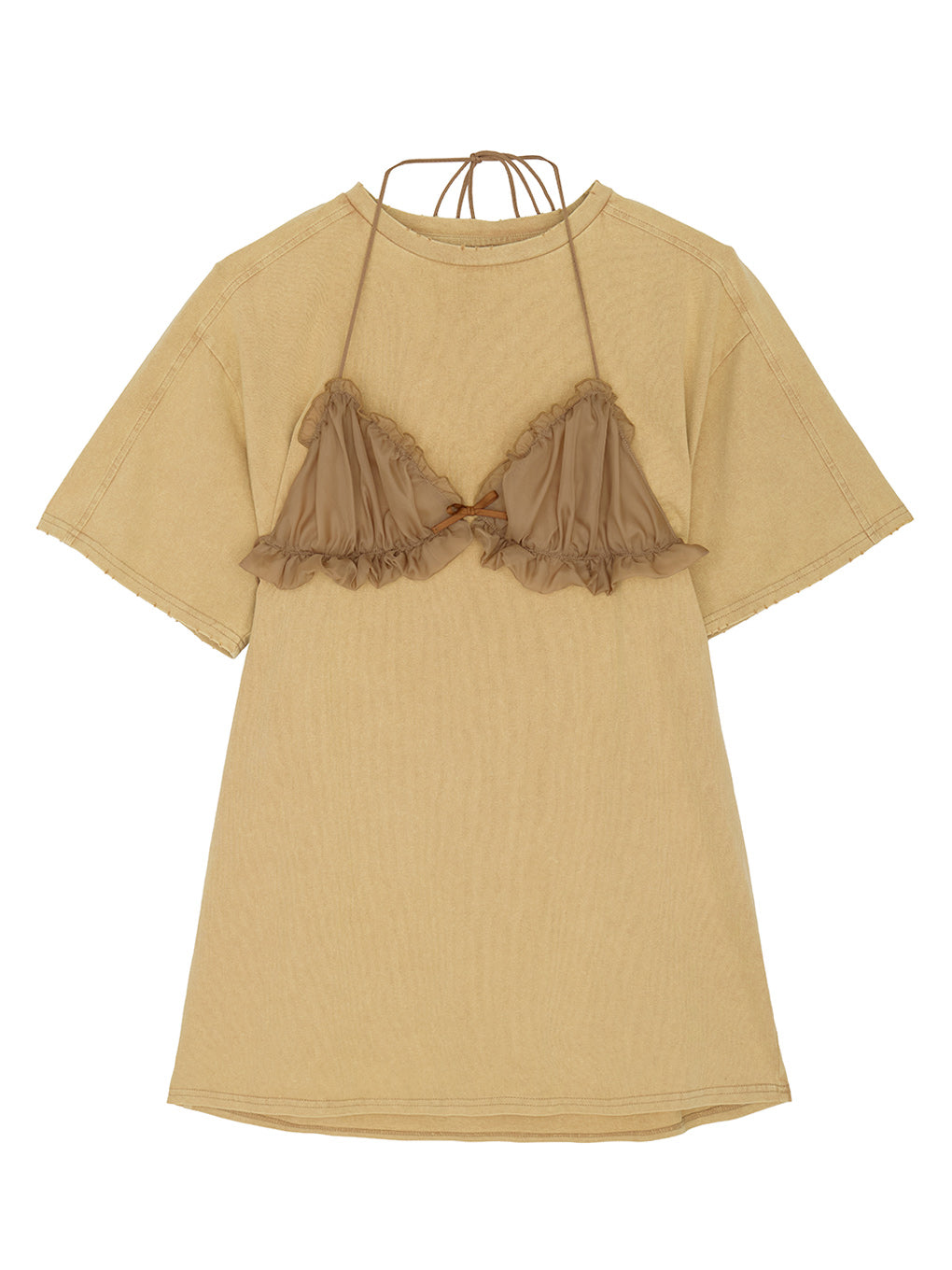 COMPACT BUSTIER DOCKING TEE
