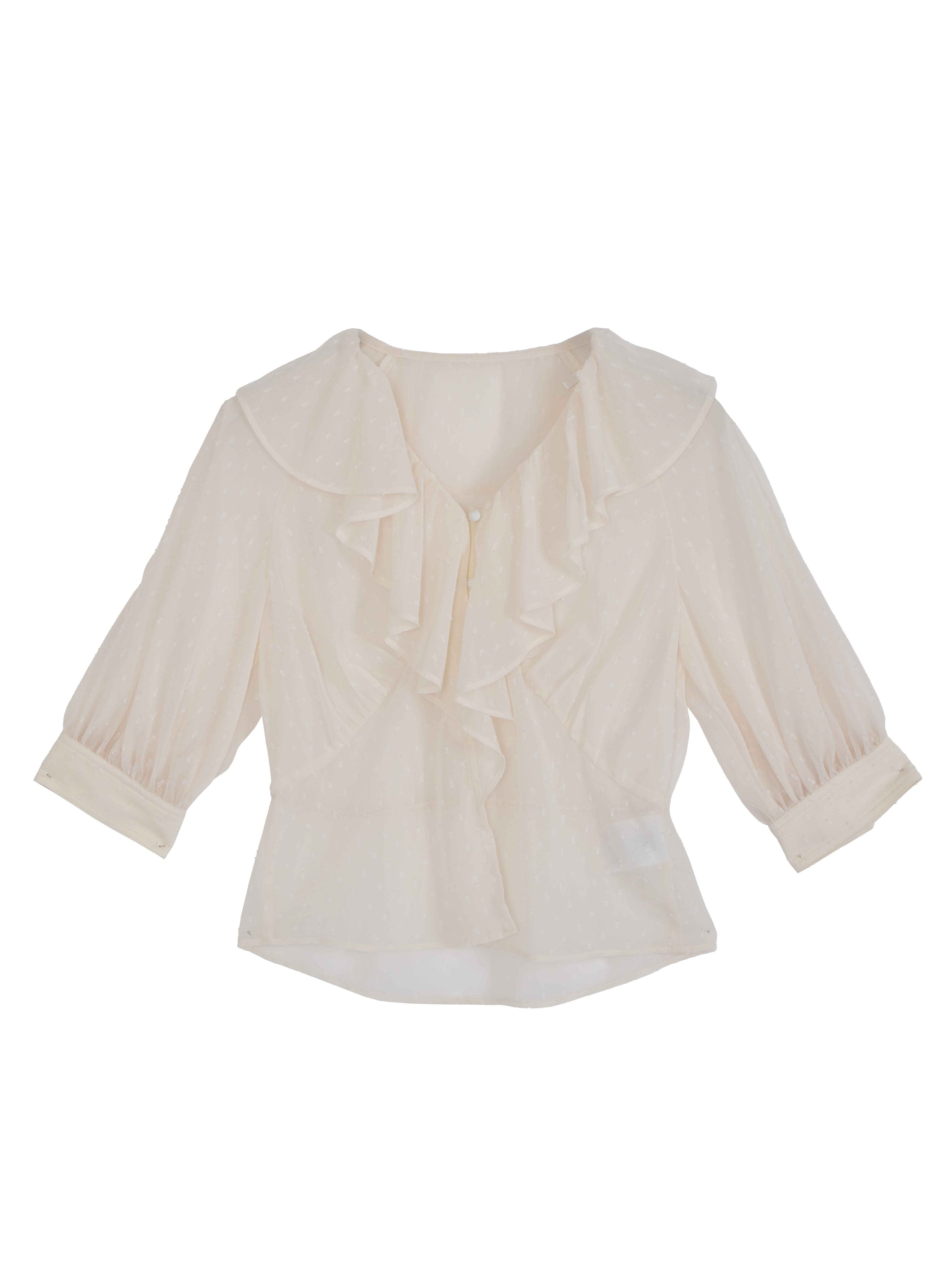 MEDI DECALCOMANIA CHIFFON BLOUSE