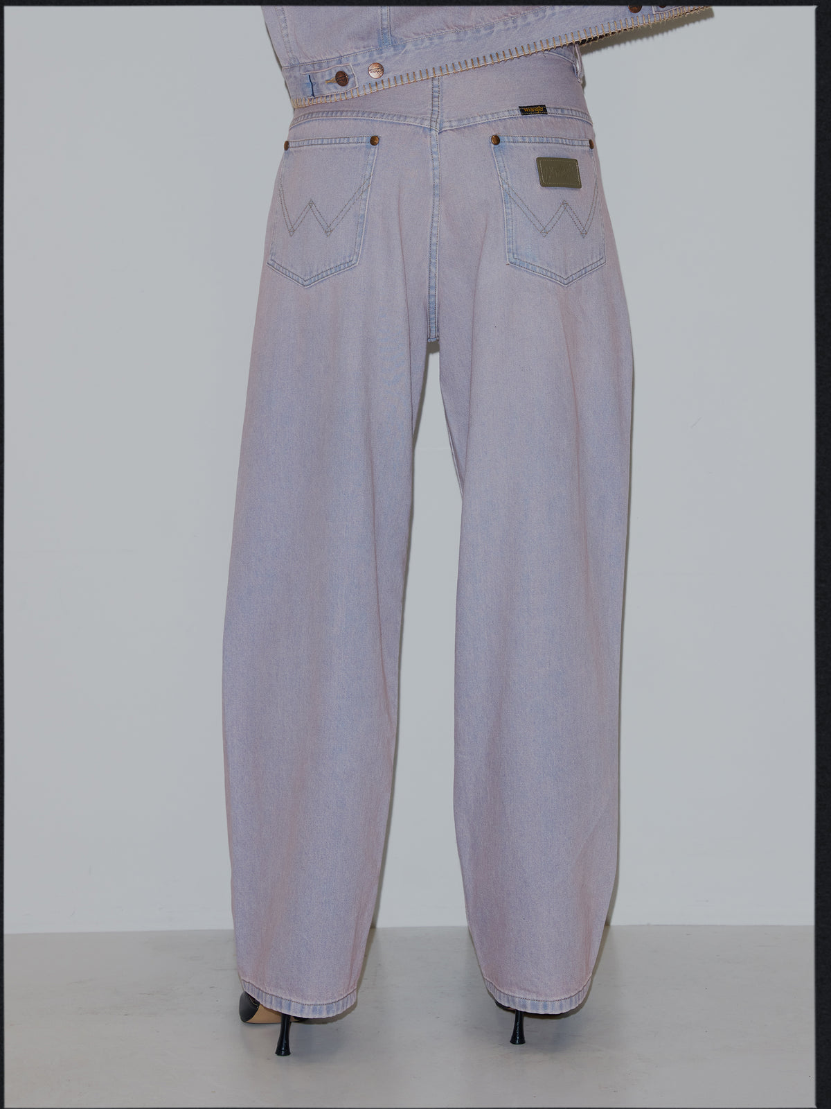 Wrangler×Ameri CURVE DENIM PANTS