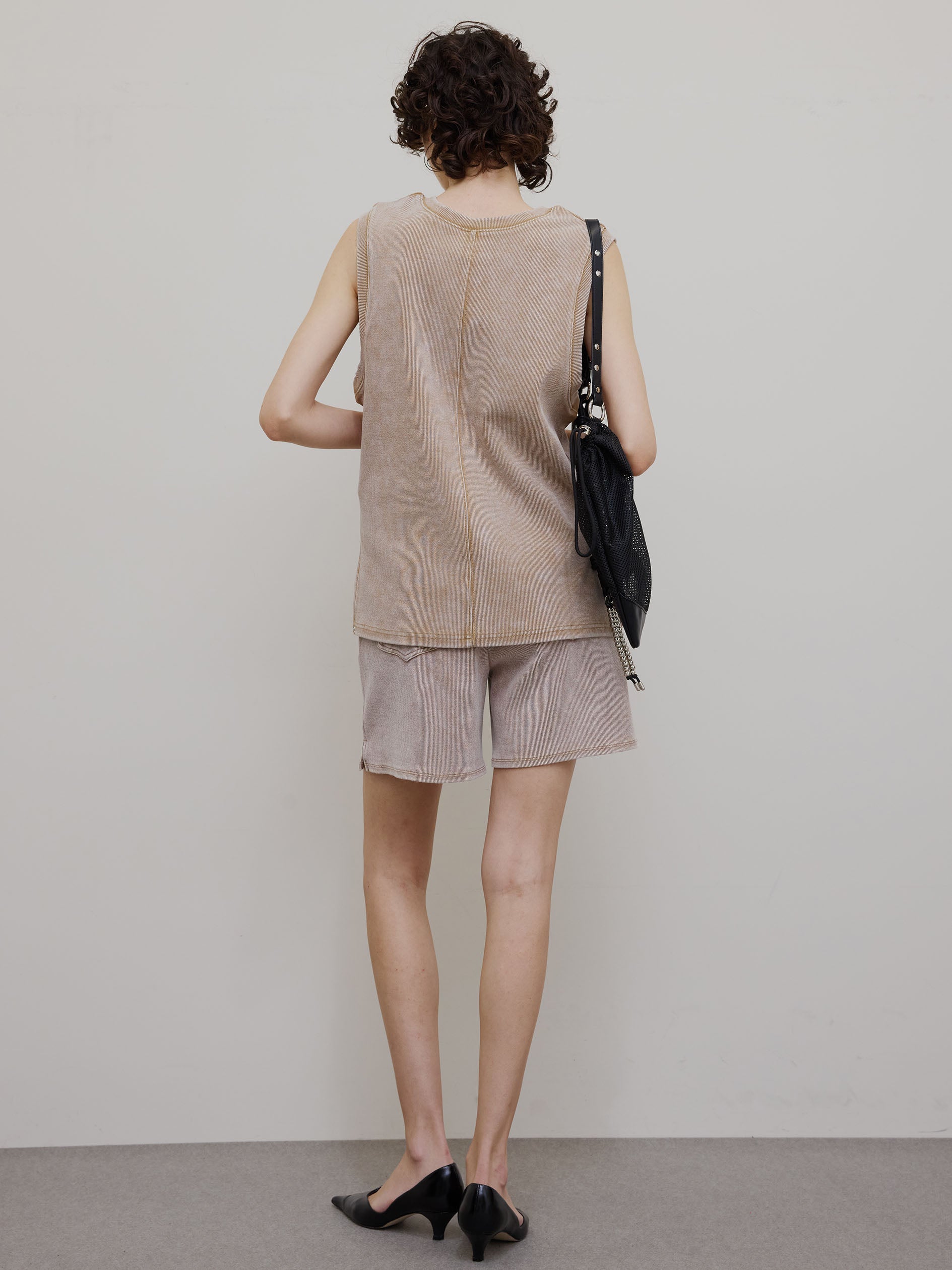MEDI 2WAY DENIM LIKE OVER TANK TOP