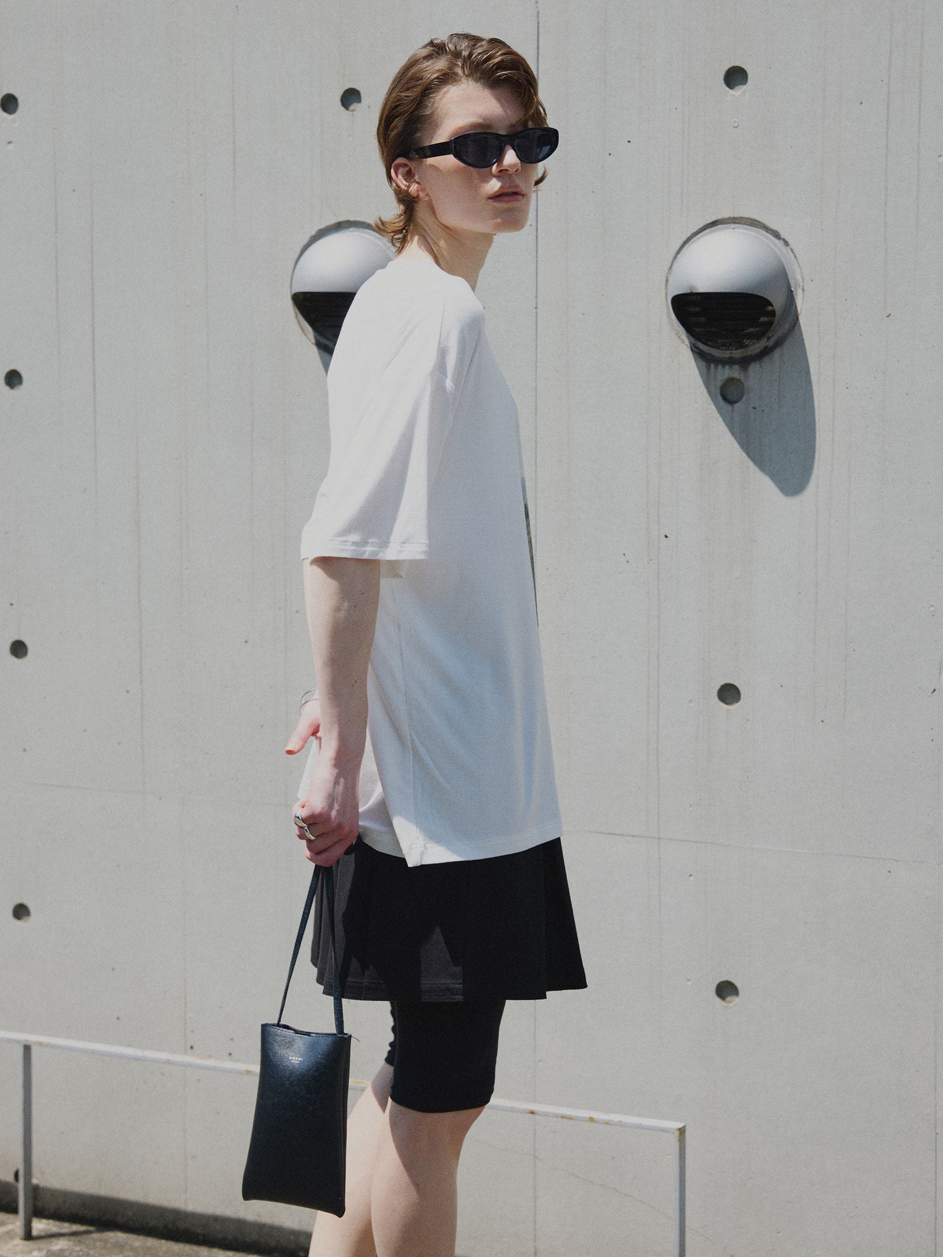 Silvia Conde Oliván×Ameri OVERSIZE TEE