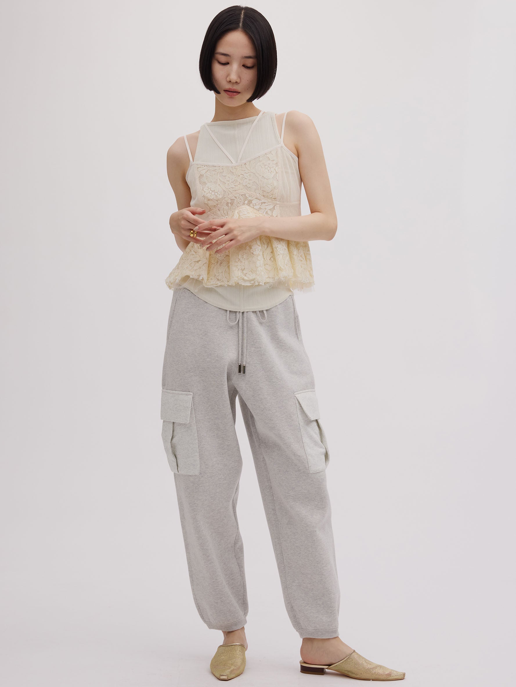 MEDI SWEAT LIKE KNIT PANTS
