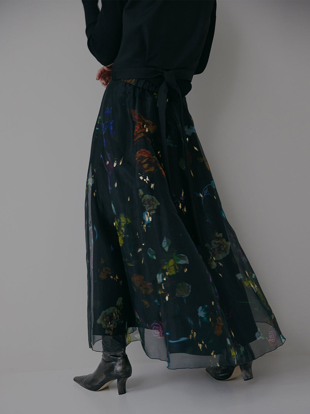 UND SCAN FLOWER SKIRT