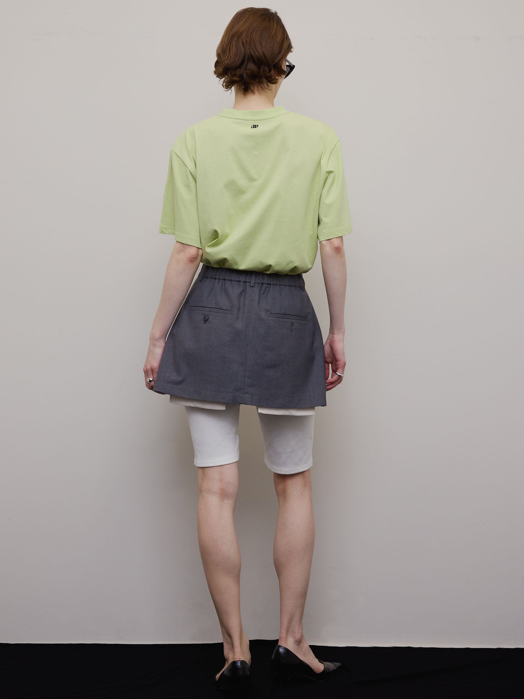 CROP FRAME FLOWER TEE