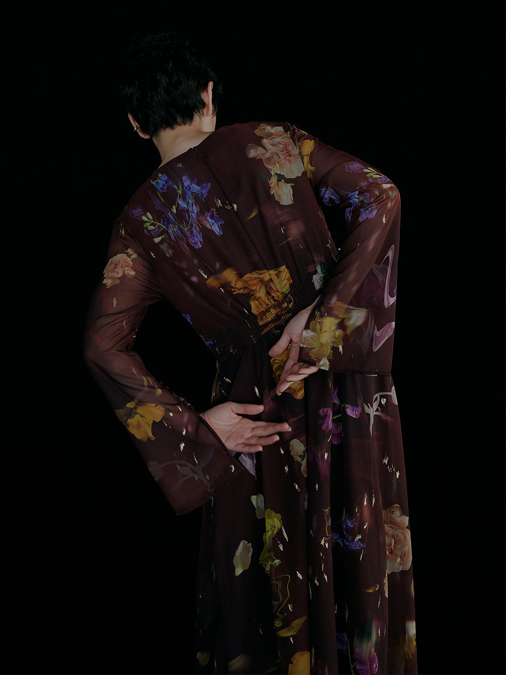 UND SCAN FLOWER DRESS