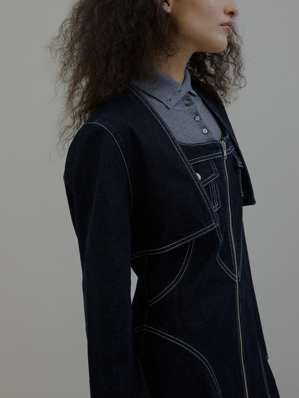 BOLERO SET DENIM DRESS