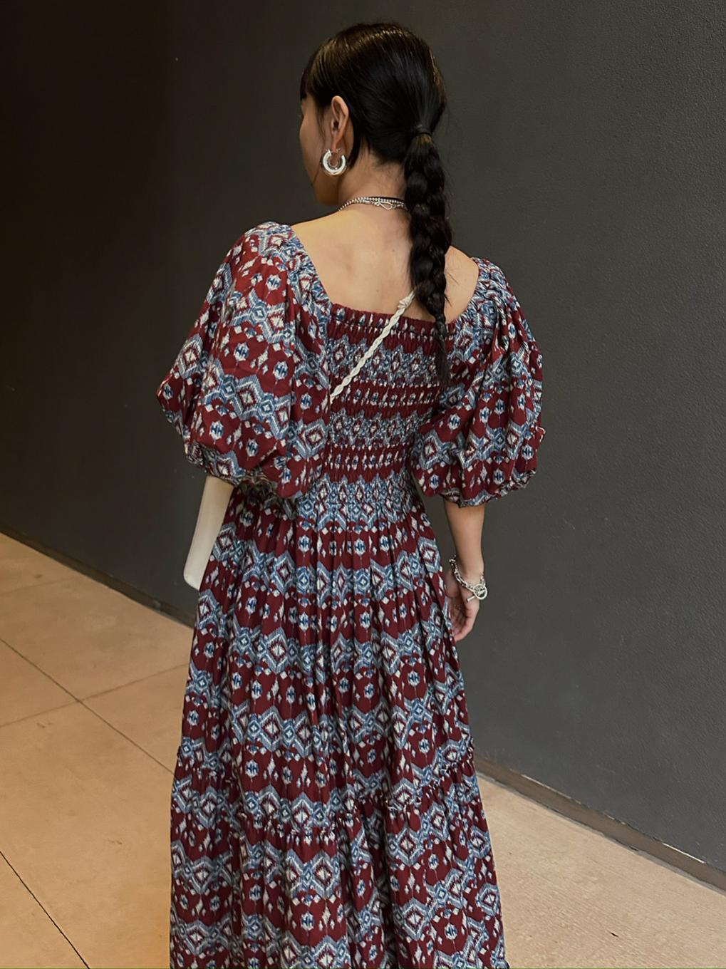 MEDI REBECCA OFF SHOULDER DRESS