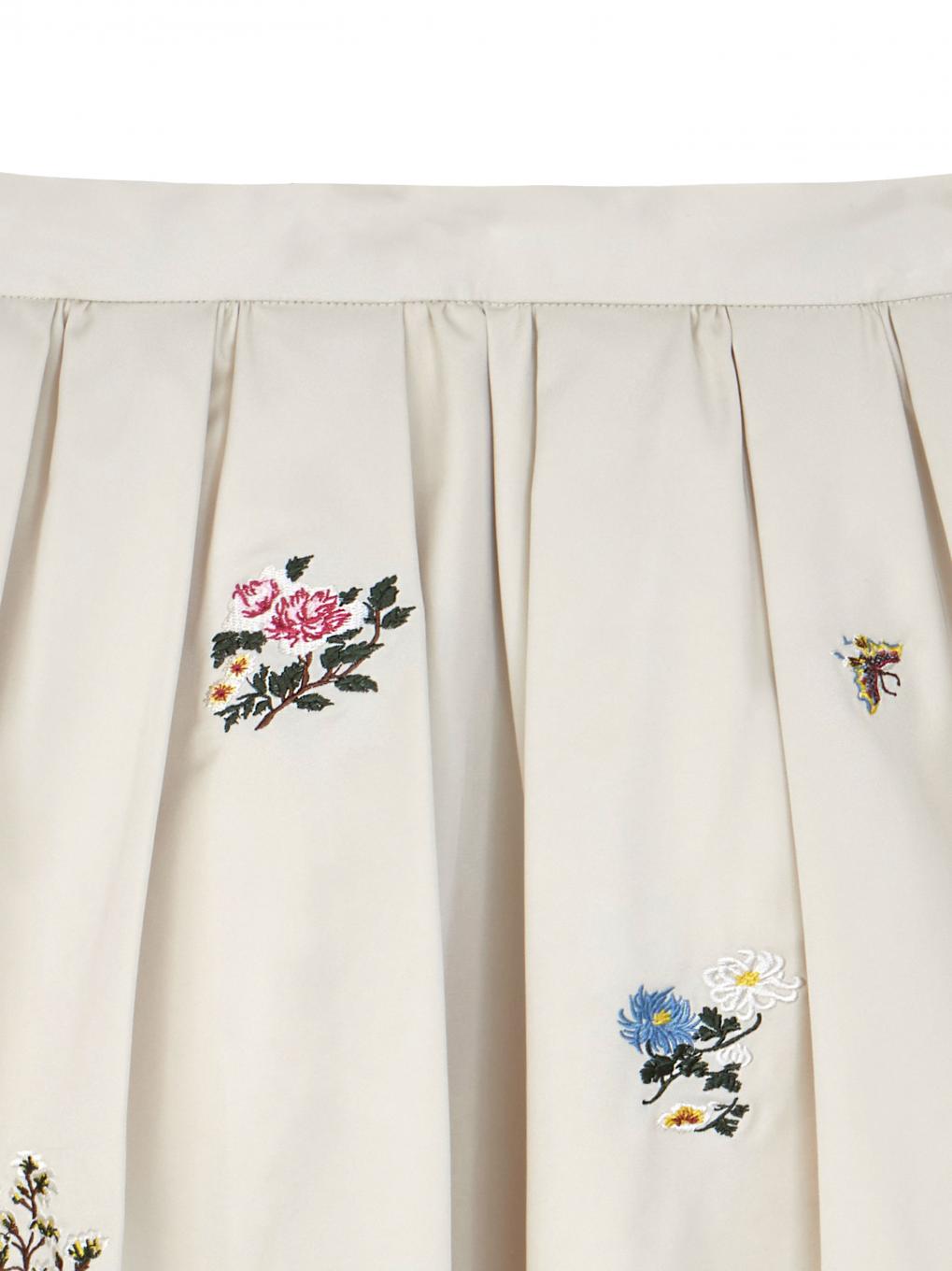 KEITAMARUYAMA × AMERI EMBROIDERY BALLOON SKIRT