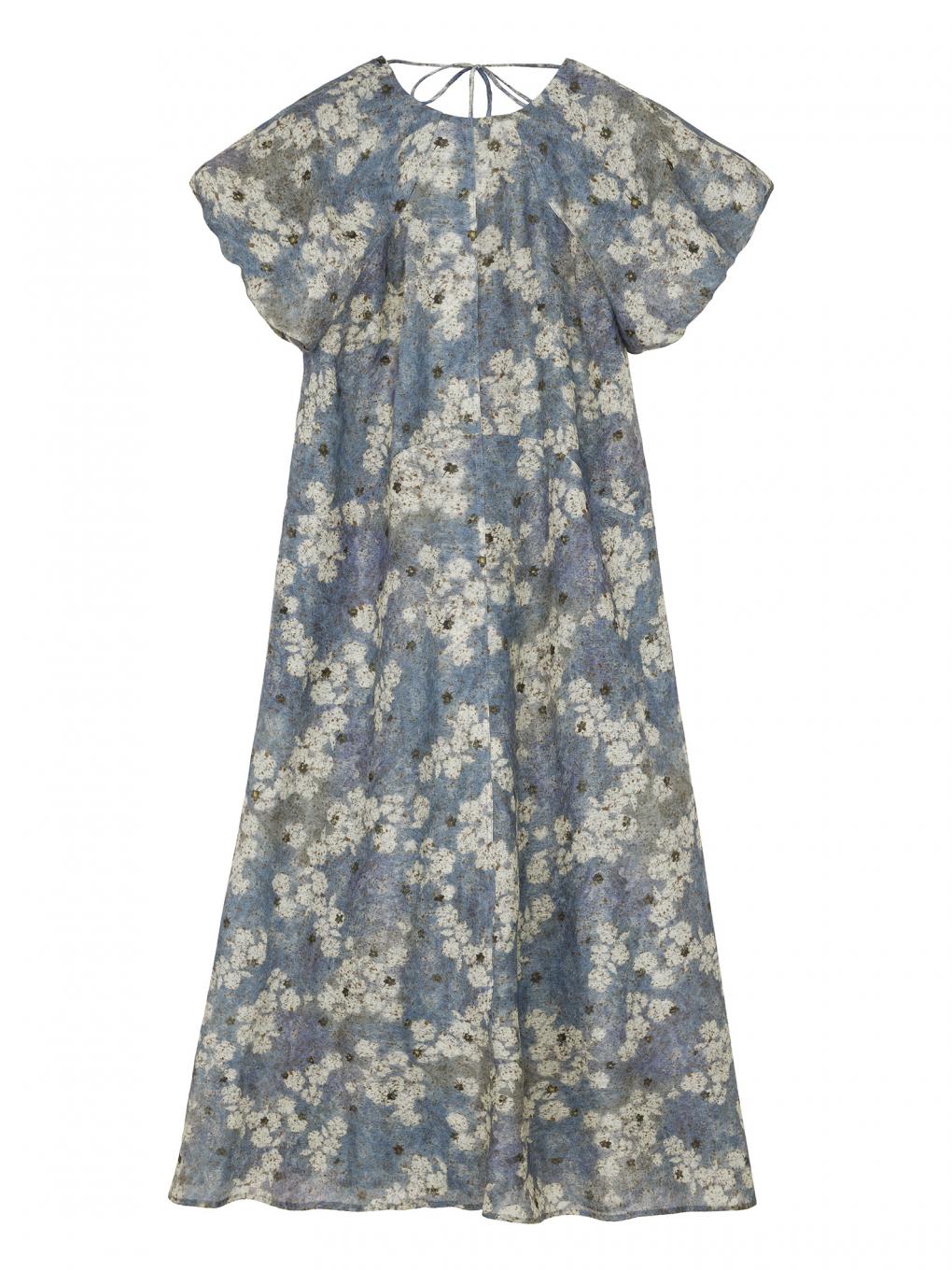 KEITAMARUYAMA × AMERI BLUR FLOWER DRESS