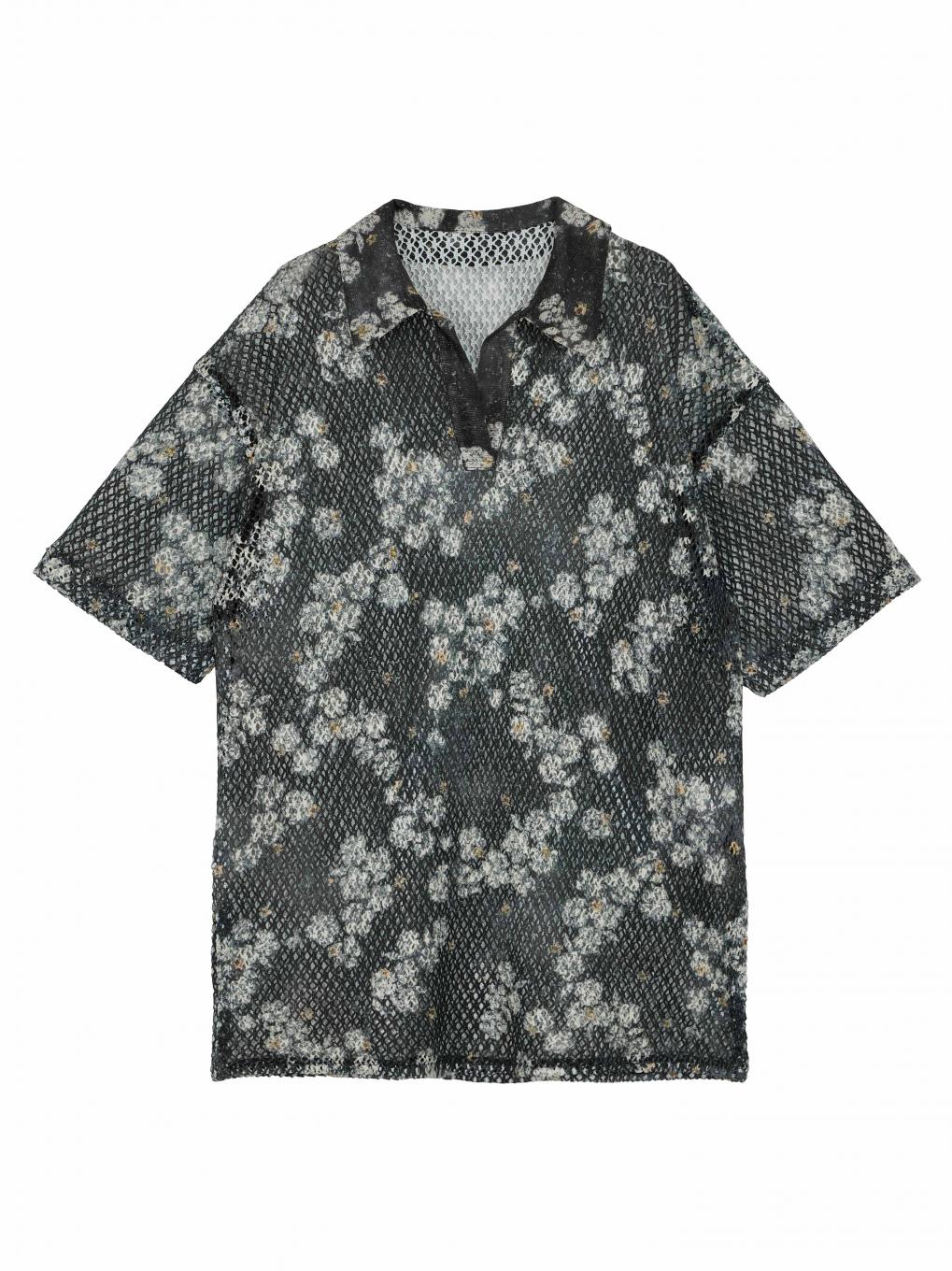 KEITAMARUYAMA × AMERI BLUR FLOWER TOP