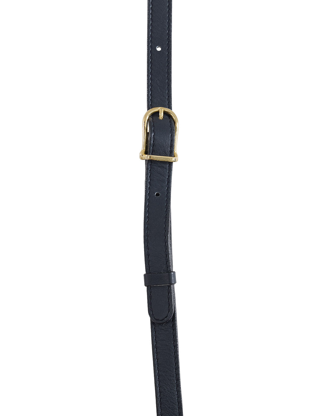 CELINE バイカラーレザーショルダーバッグ