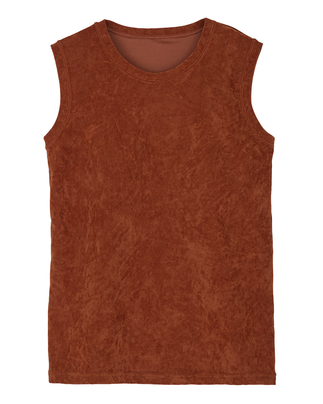 SUEDE TOUCH TANK TOP